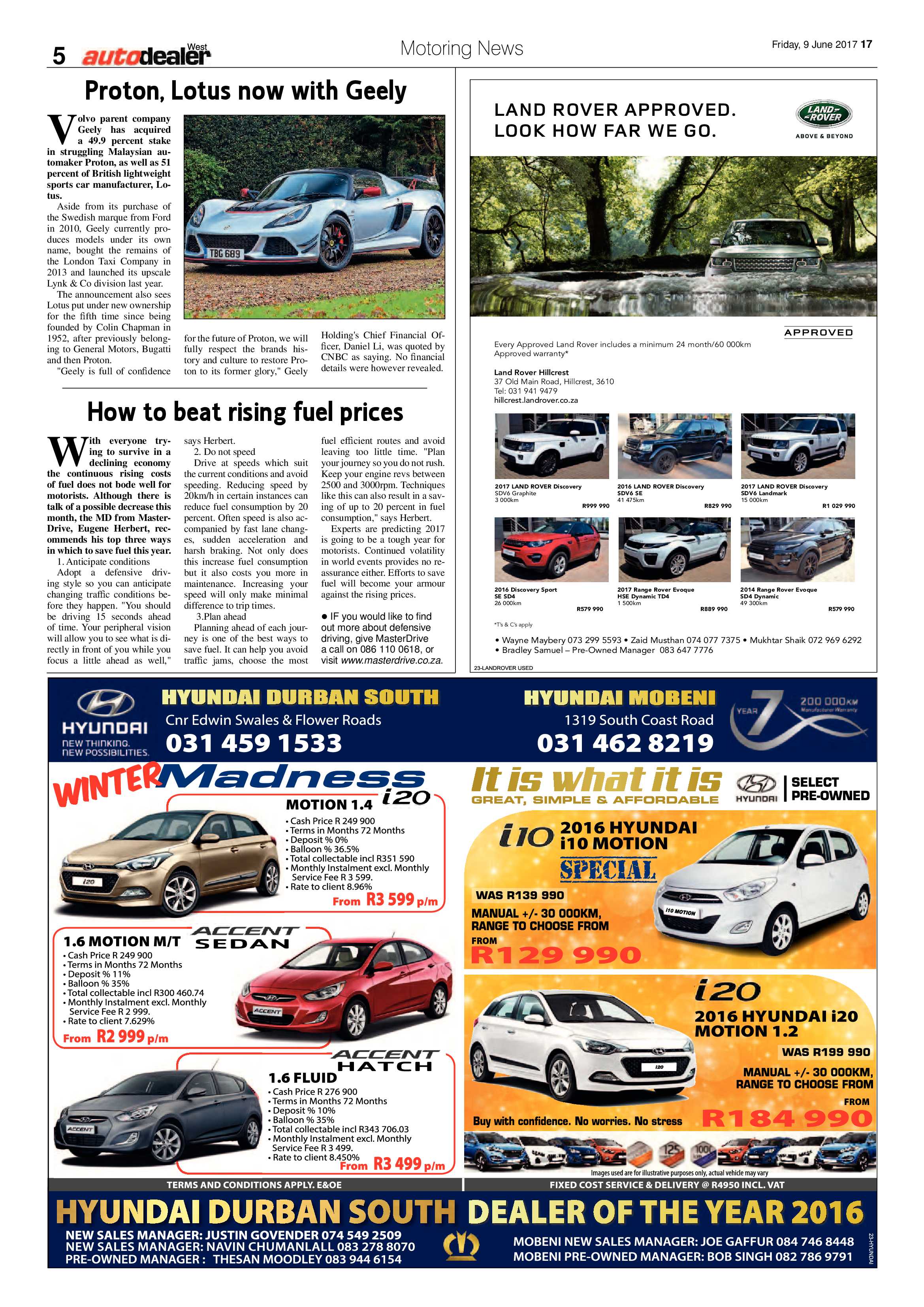 Berea Mail 9 June 2017 page 17