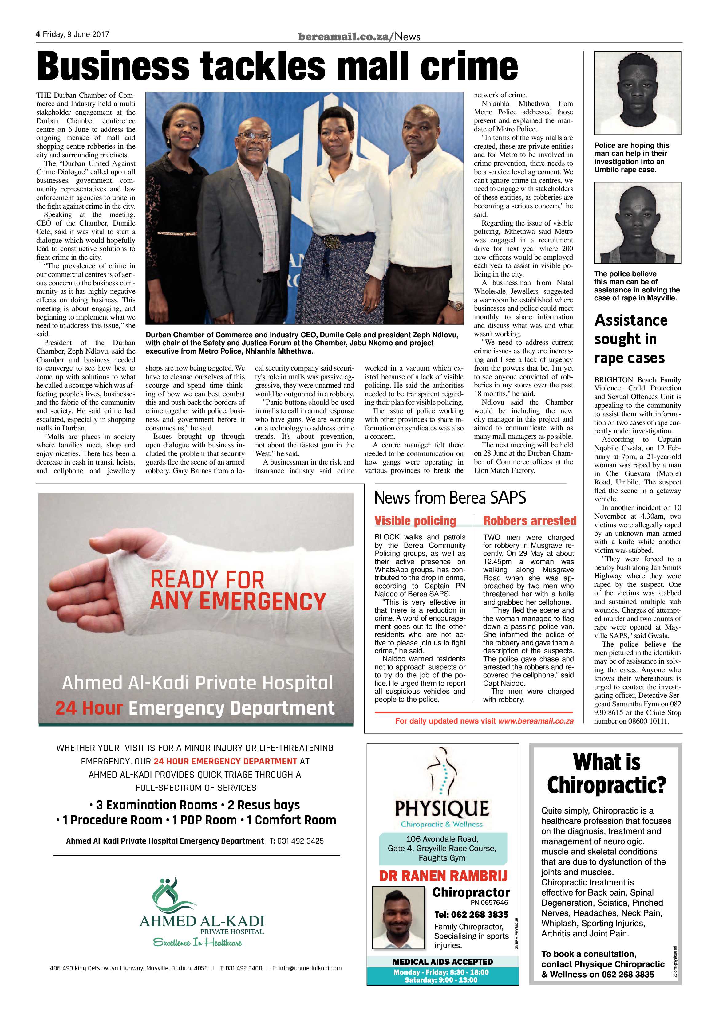 Berea Mail 9 June 2017 page 4