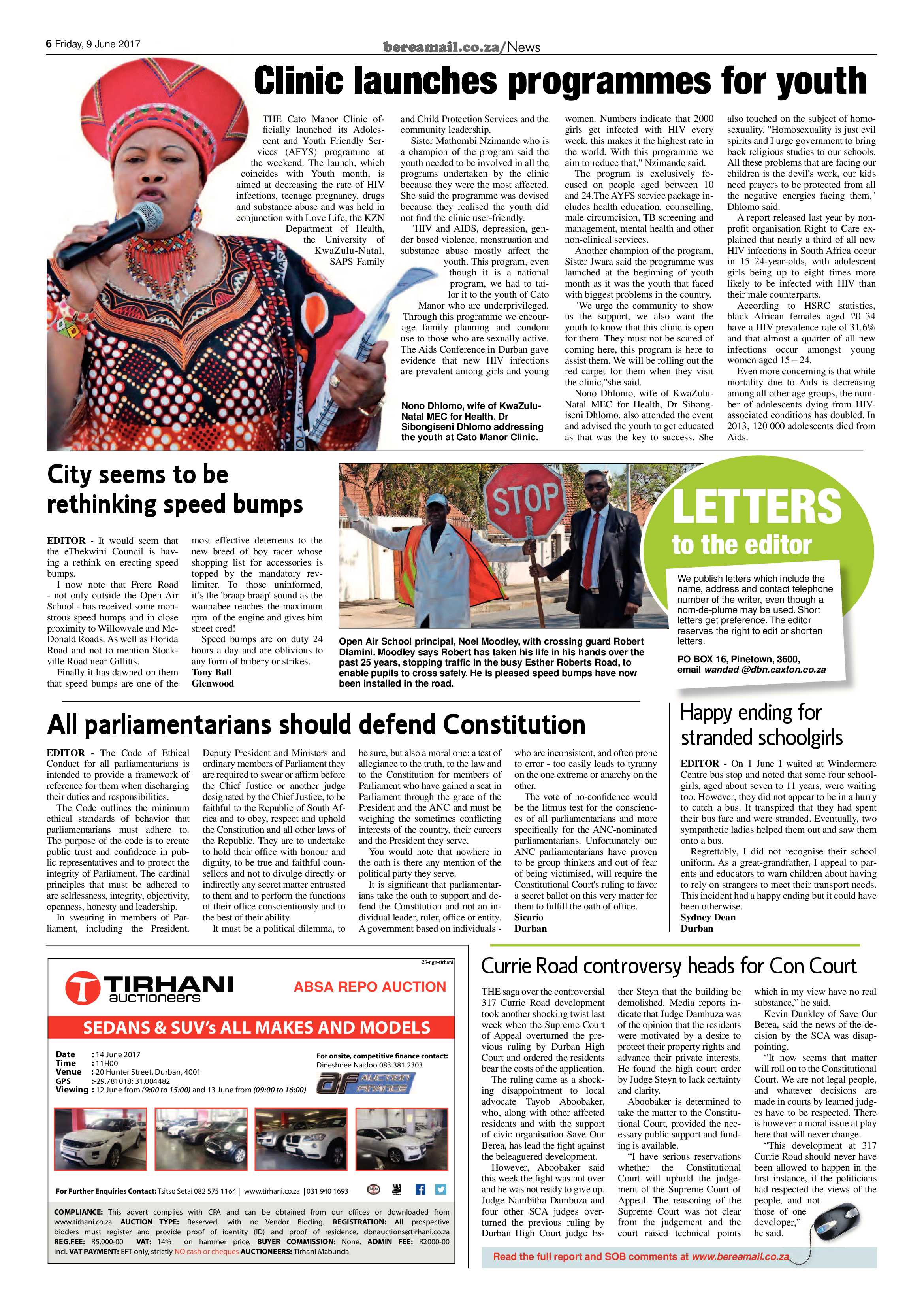 Berea Mail 9 June 2017 page 6