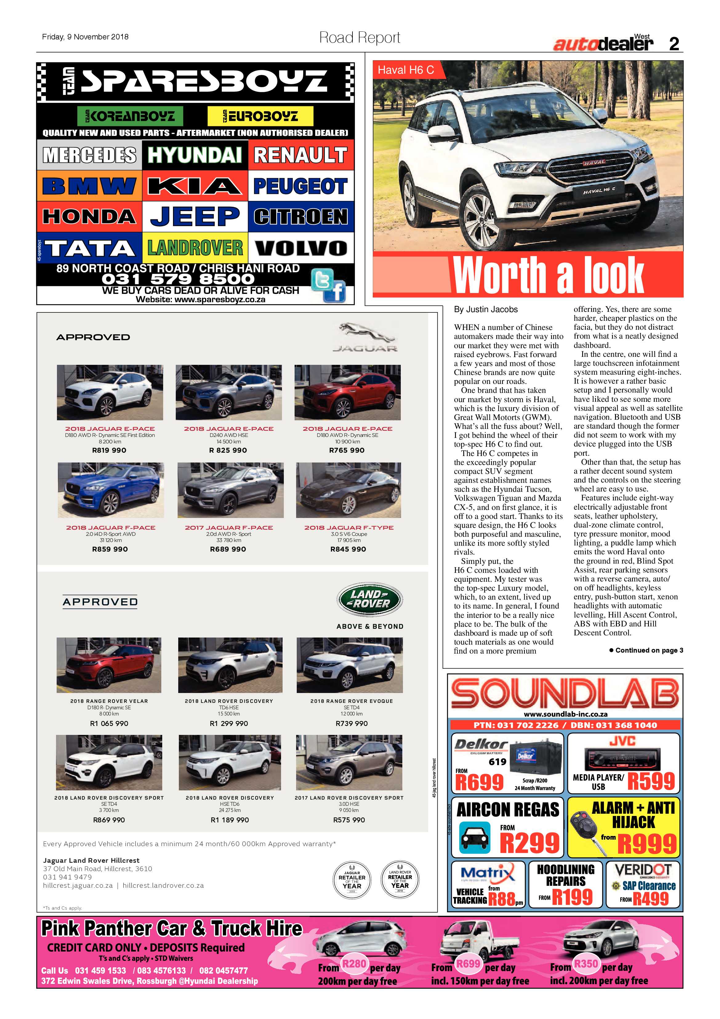 Berea Mail 9 November 2018 page 16