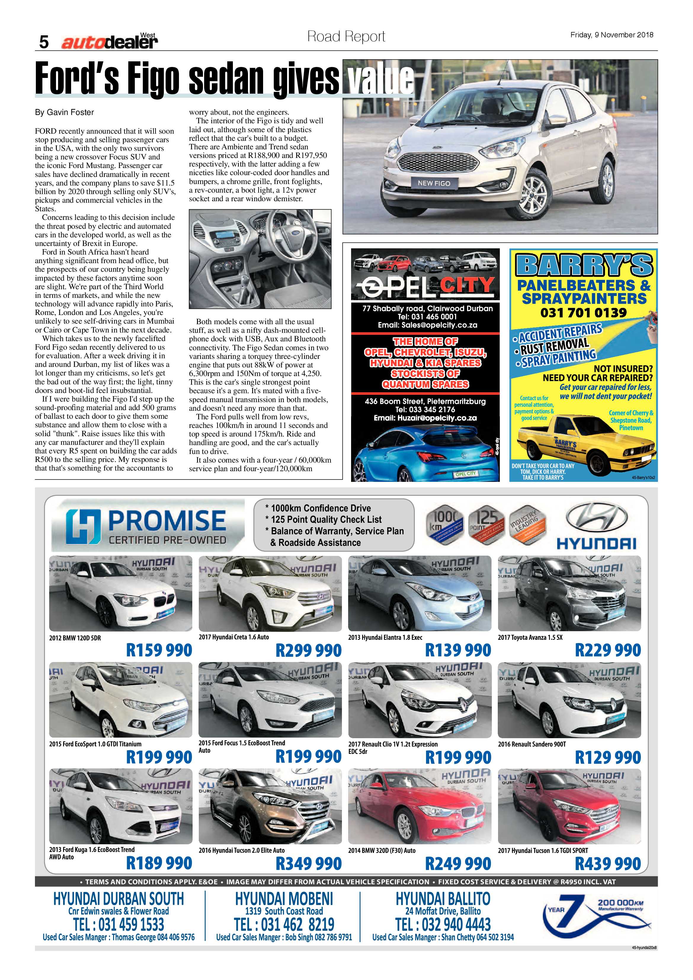 Berea Mail 9 November 2018 page 19