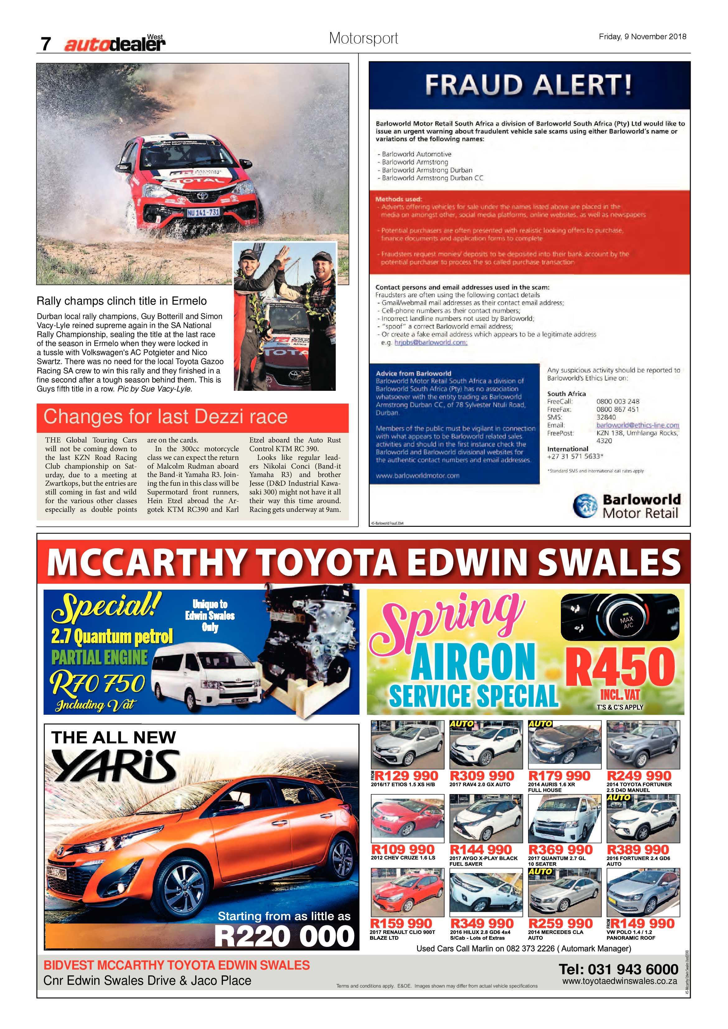 Berea Mail 9 November 2018 page 21