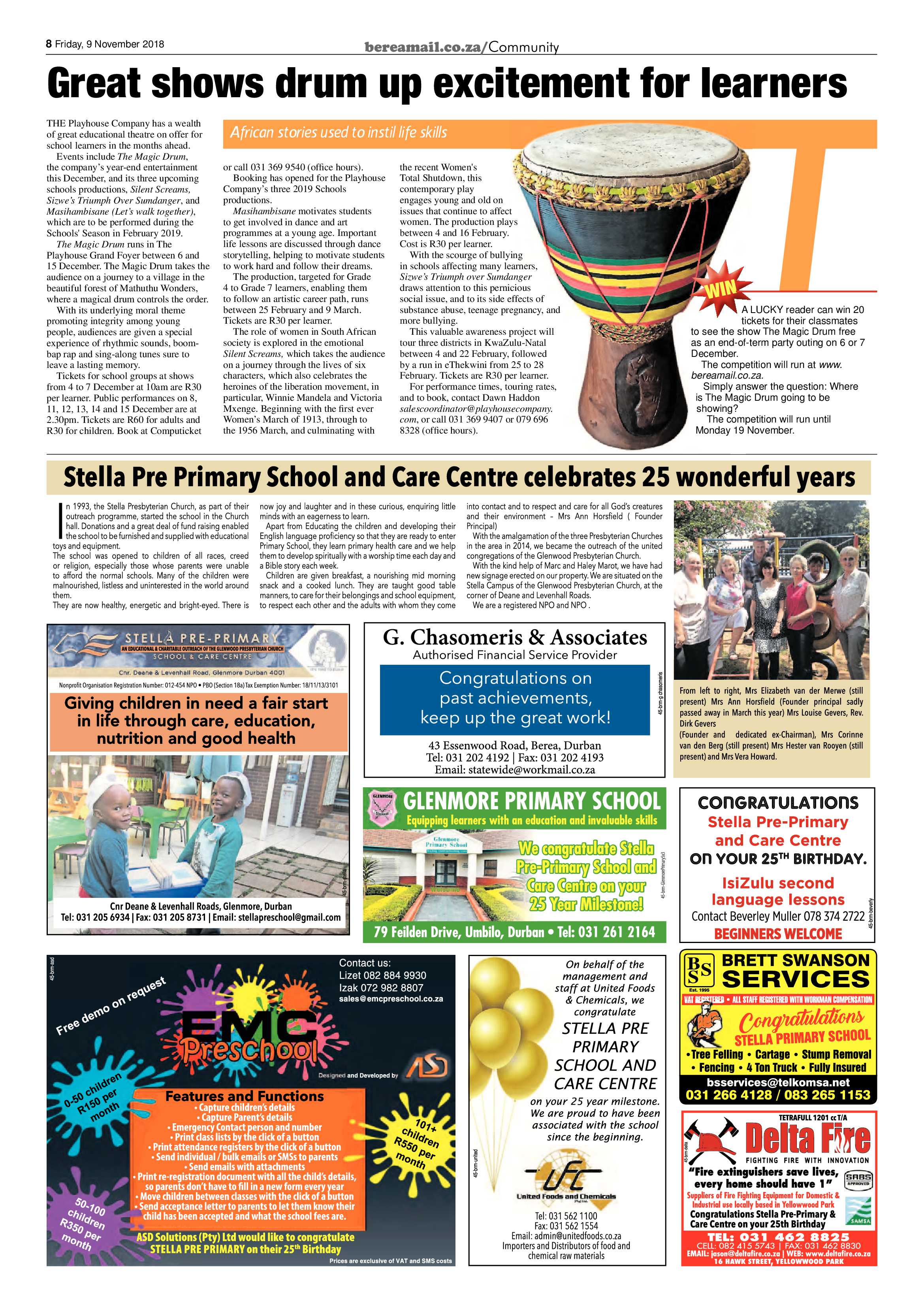 Berea Mail 9 November 2018 page 8