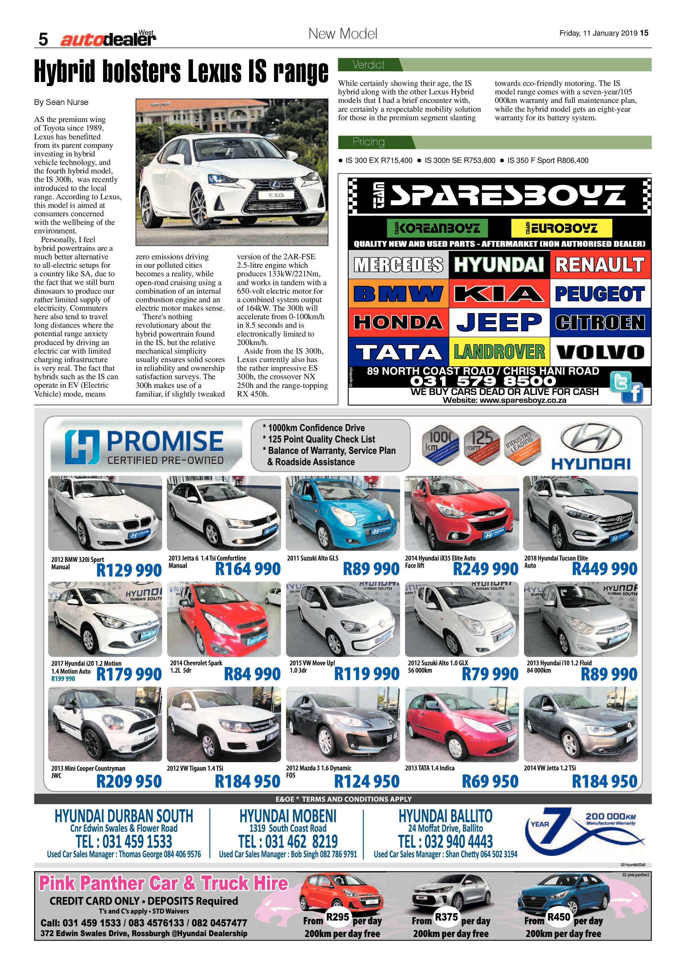 Berea Mail 11 January 2019 page 15