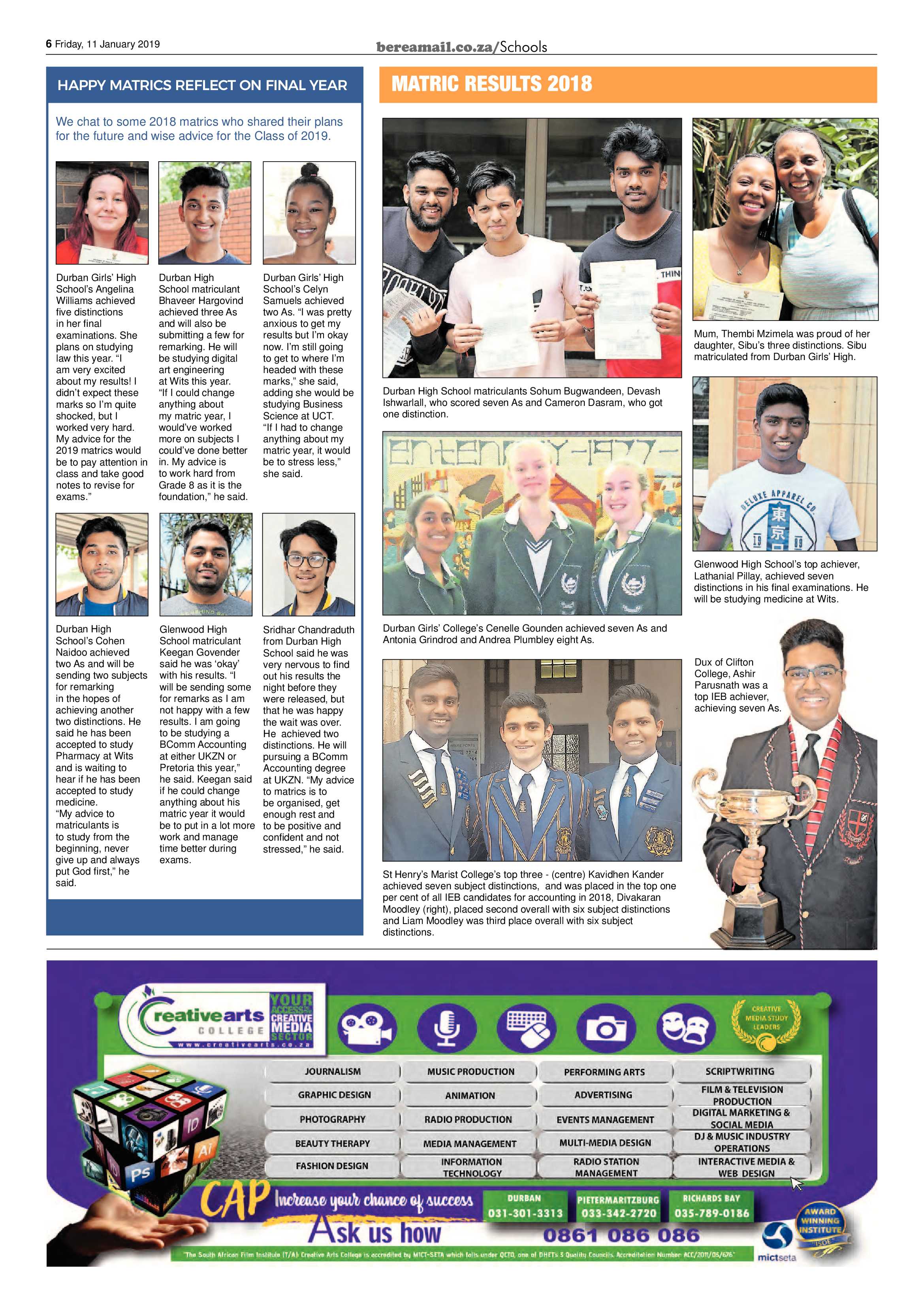 Berea Mail 11 January 2019 page 6