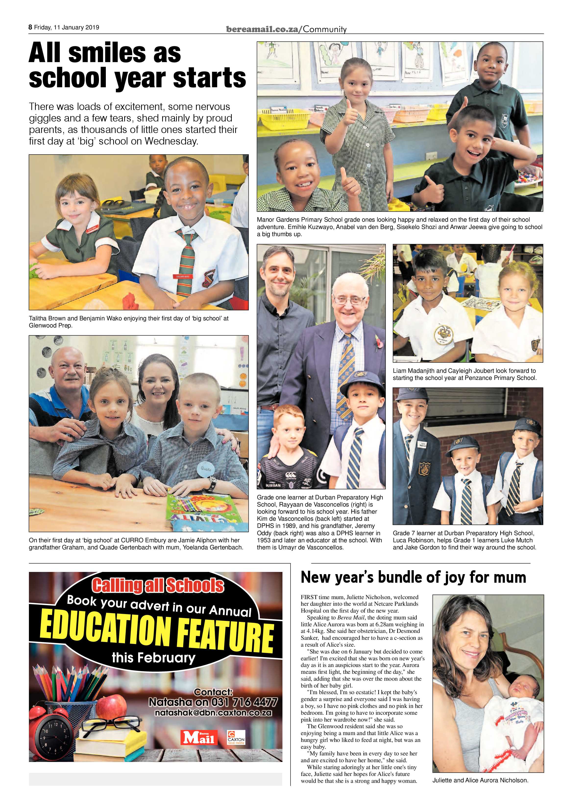 Berea Mail 11 January 2019 page 8