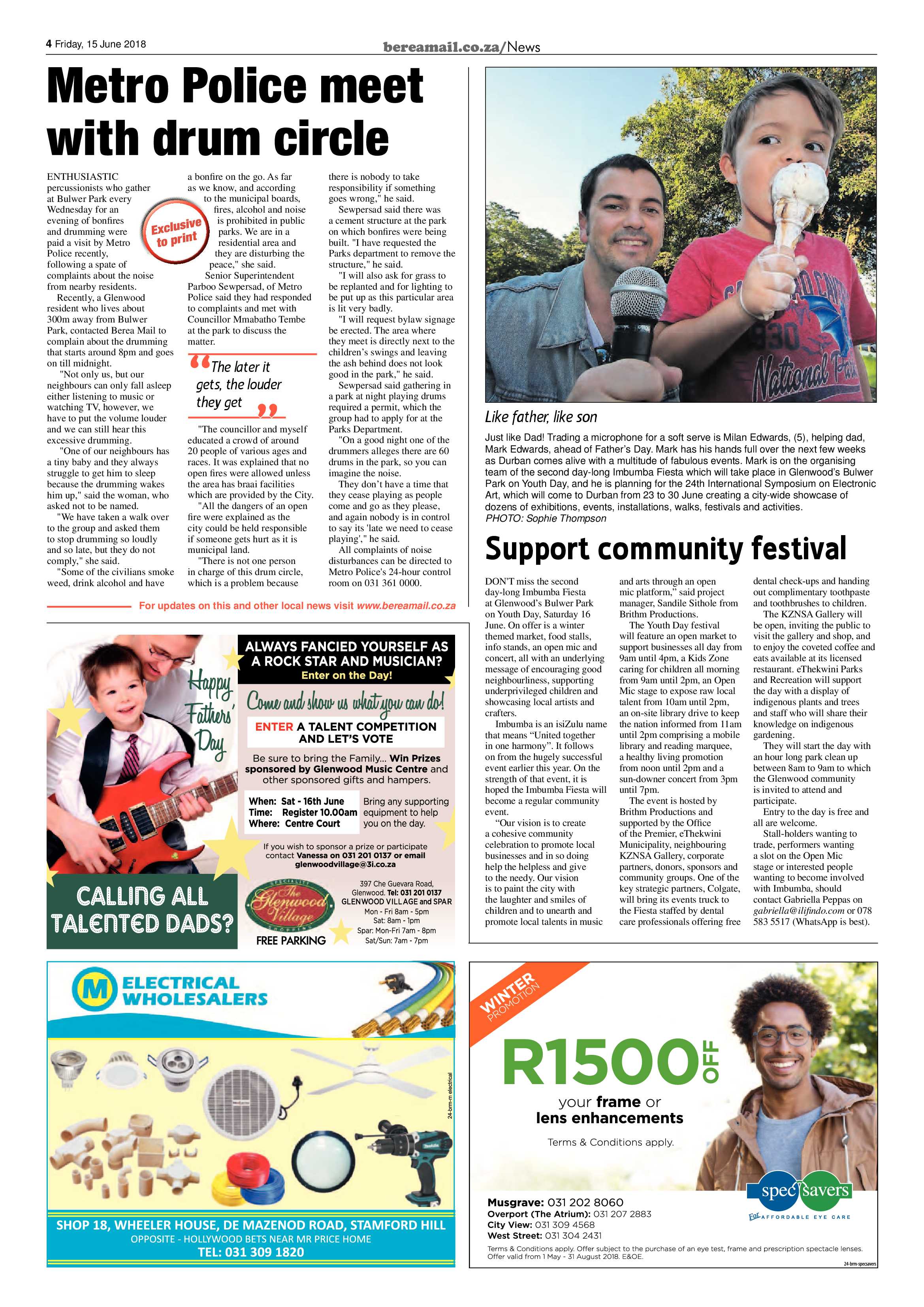 Berea Mail 15 June 2018 page 4
