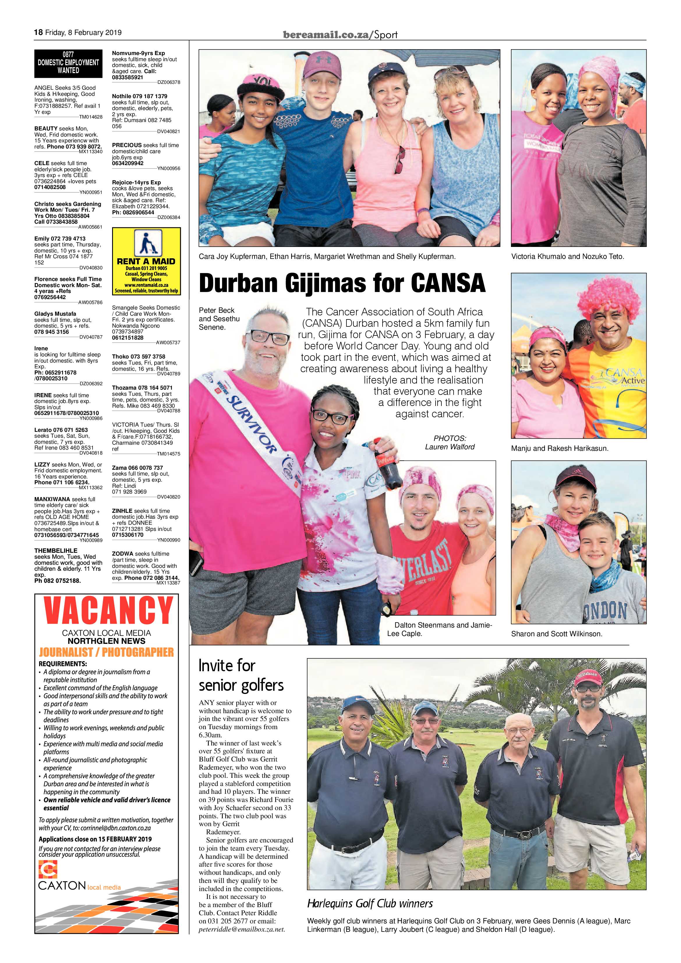 Berea Mail News 8 February 2019 page 18