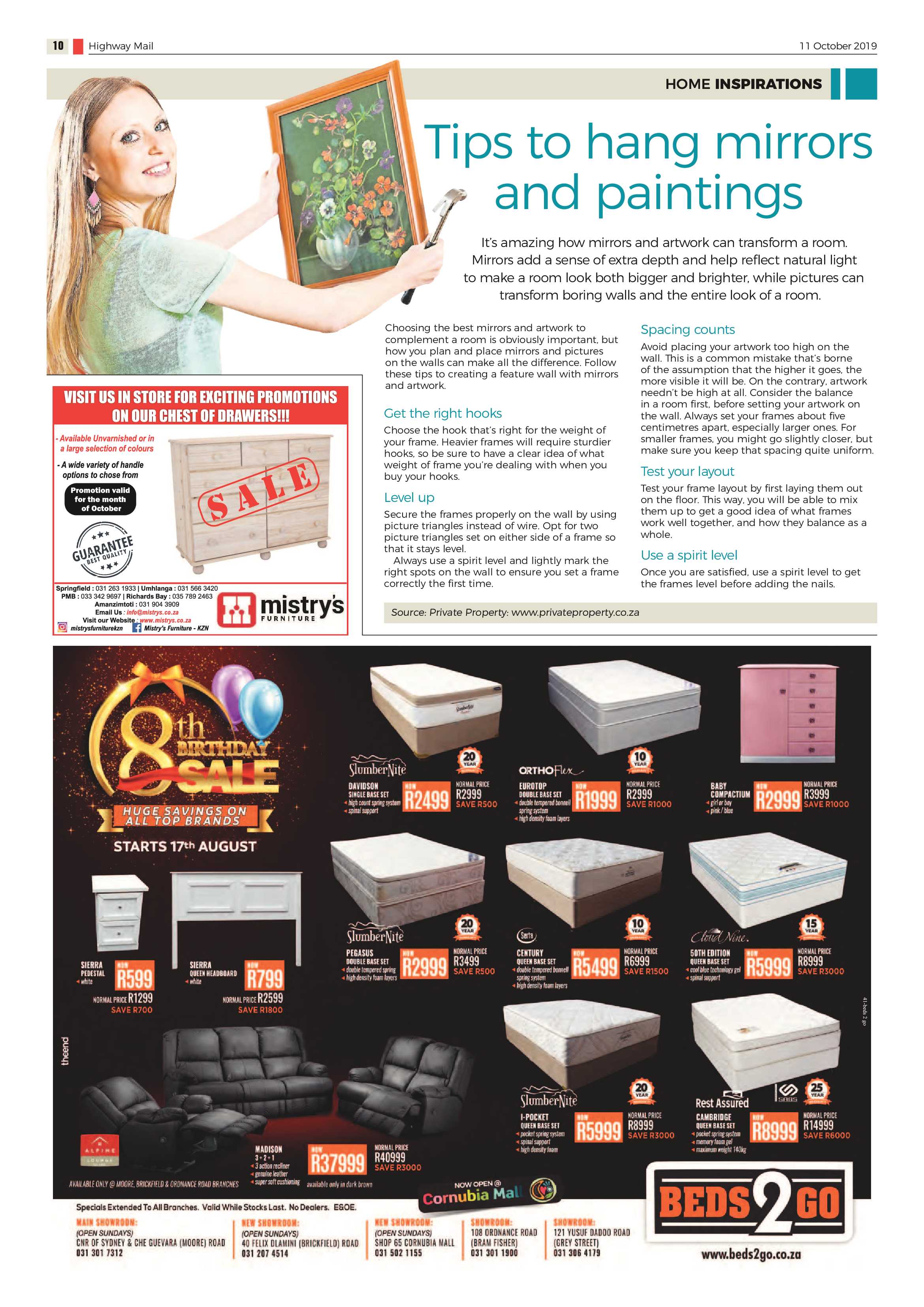 Highway Mail 11 October 2019 page 10