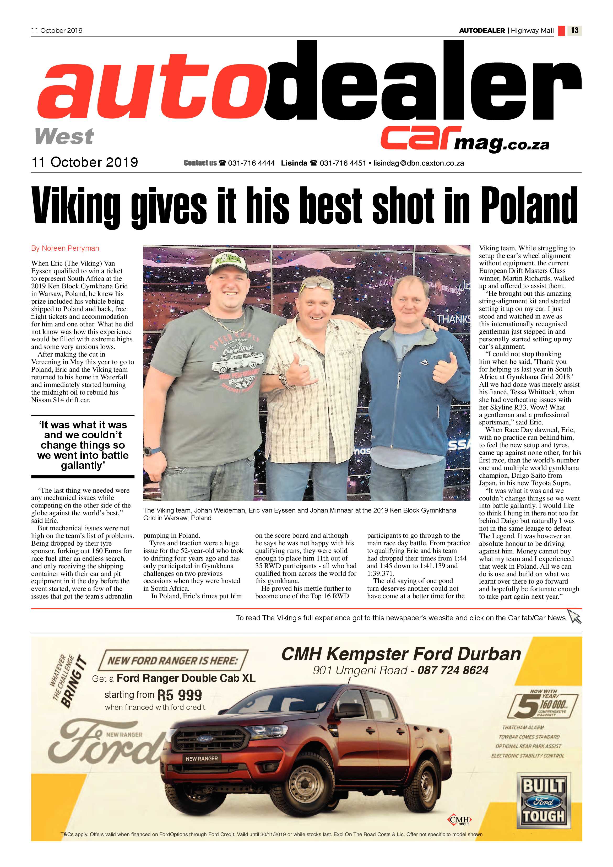 Highway Mail 11 October 2019 page 13