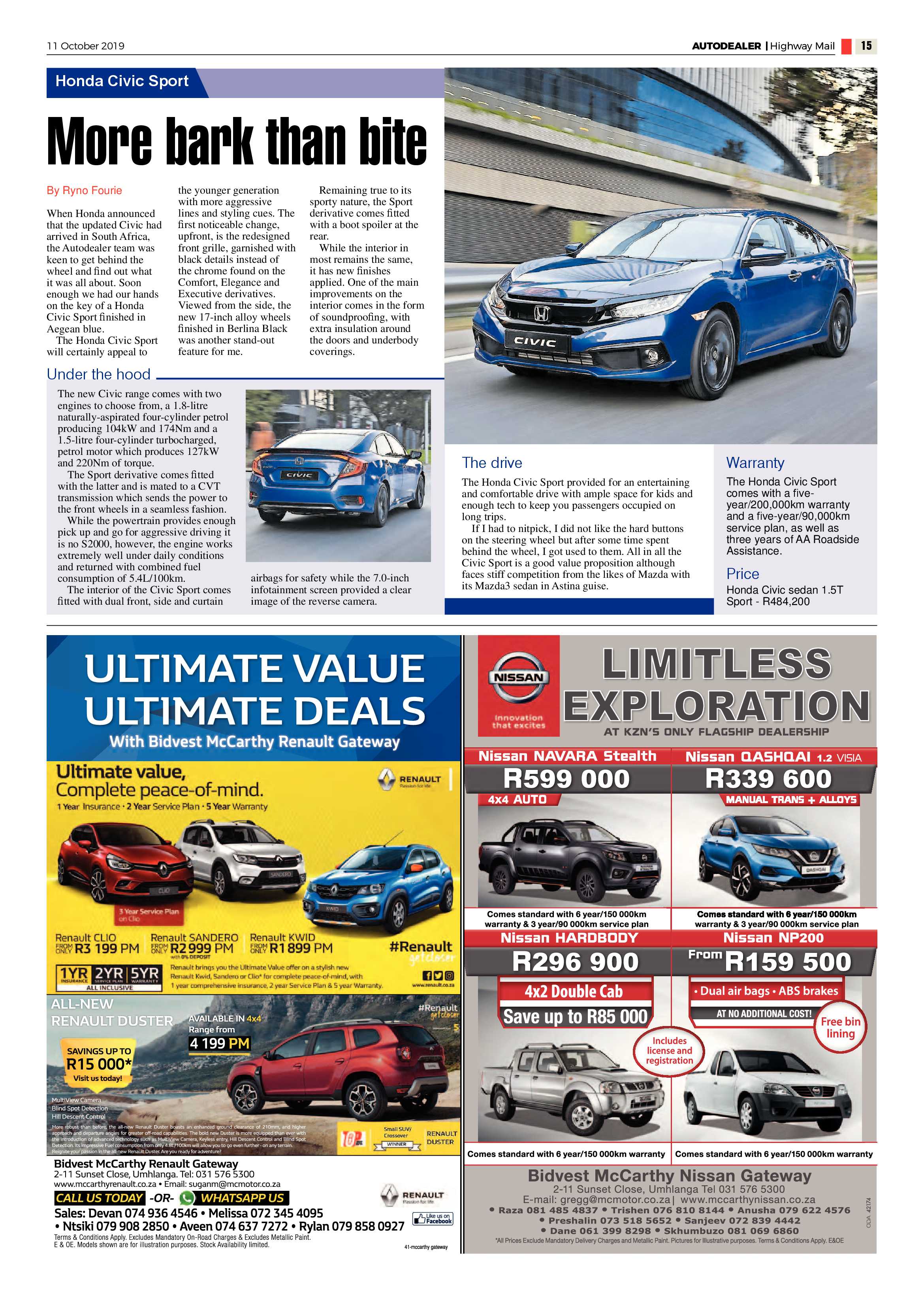 Highway Mail 11 October 2019 page 15