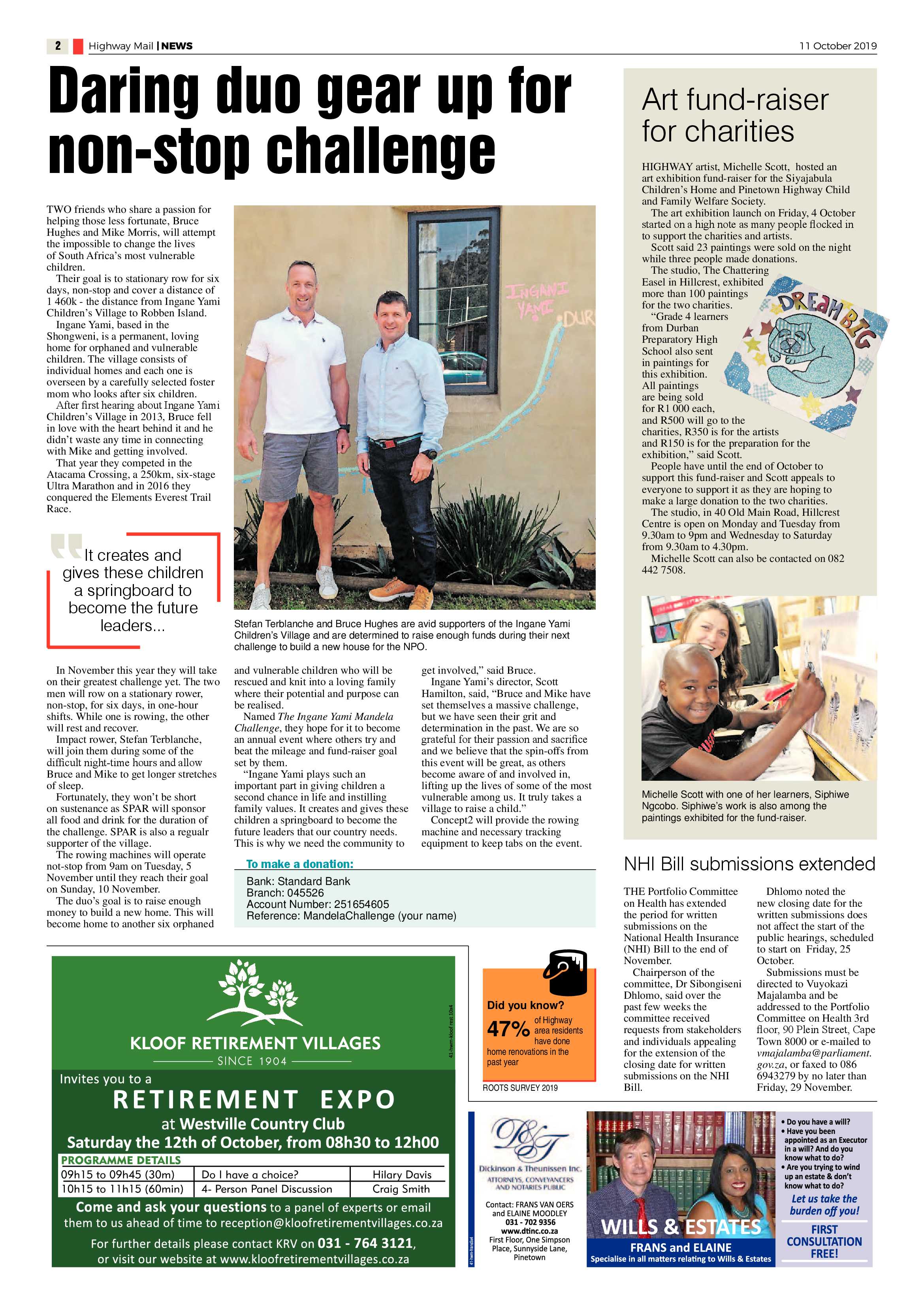 Highway Mail 11 October 2019 page 2