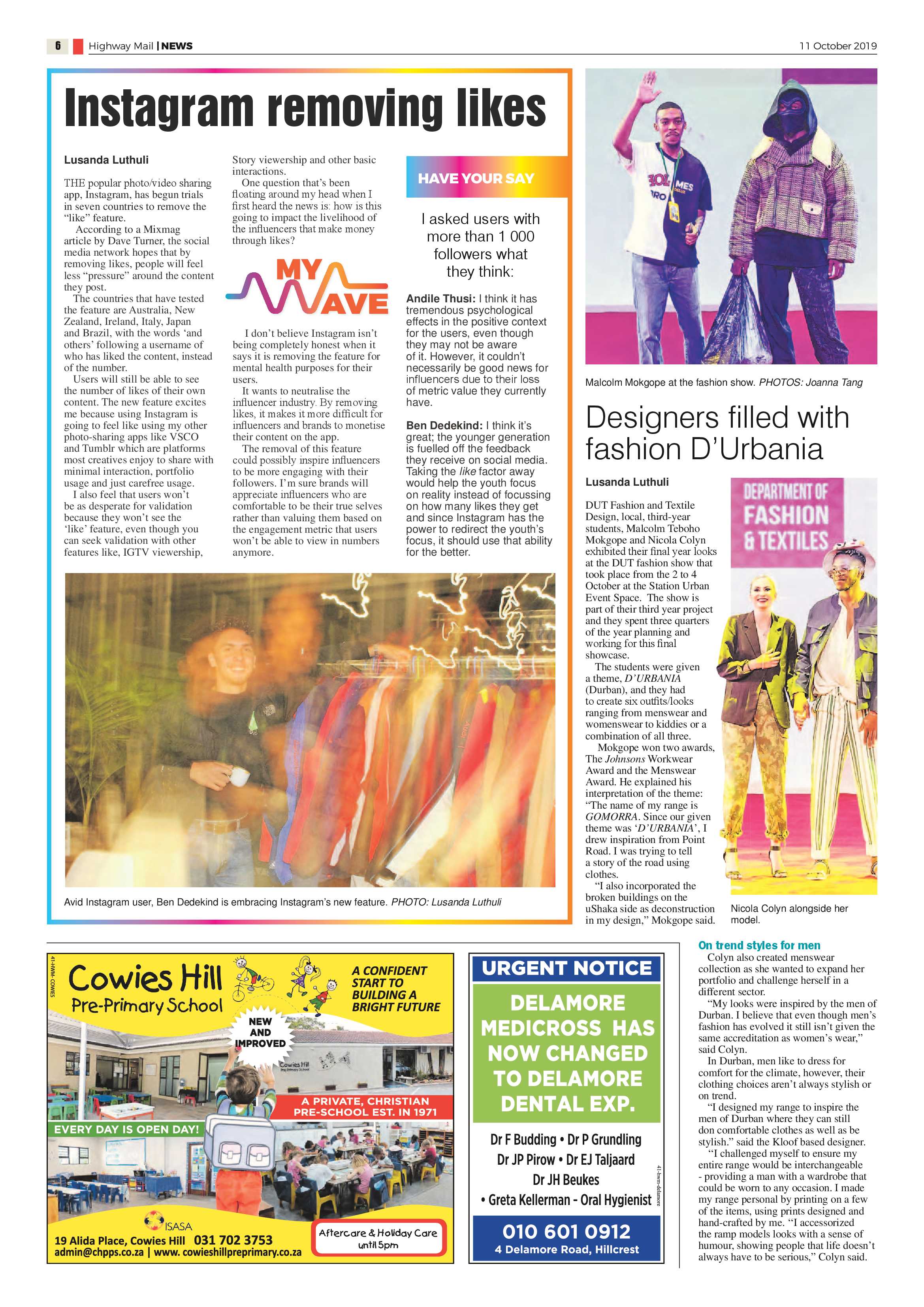 Highway Mail 11 October 2019 page 6