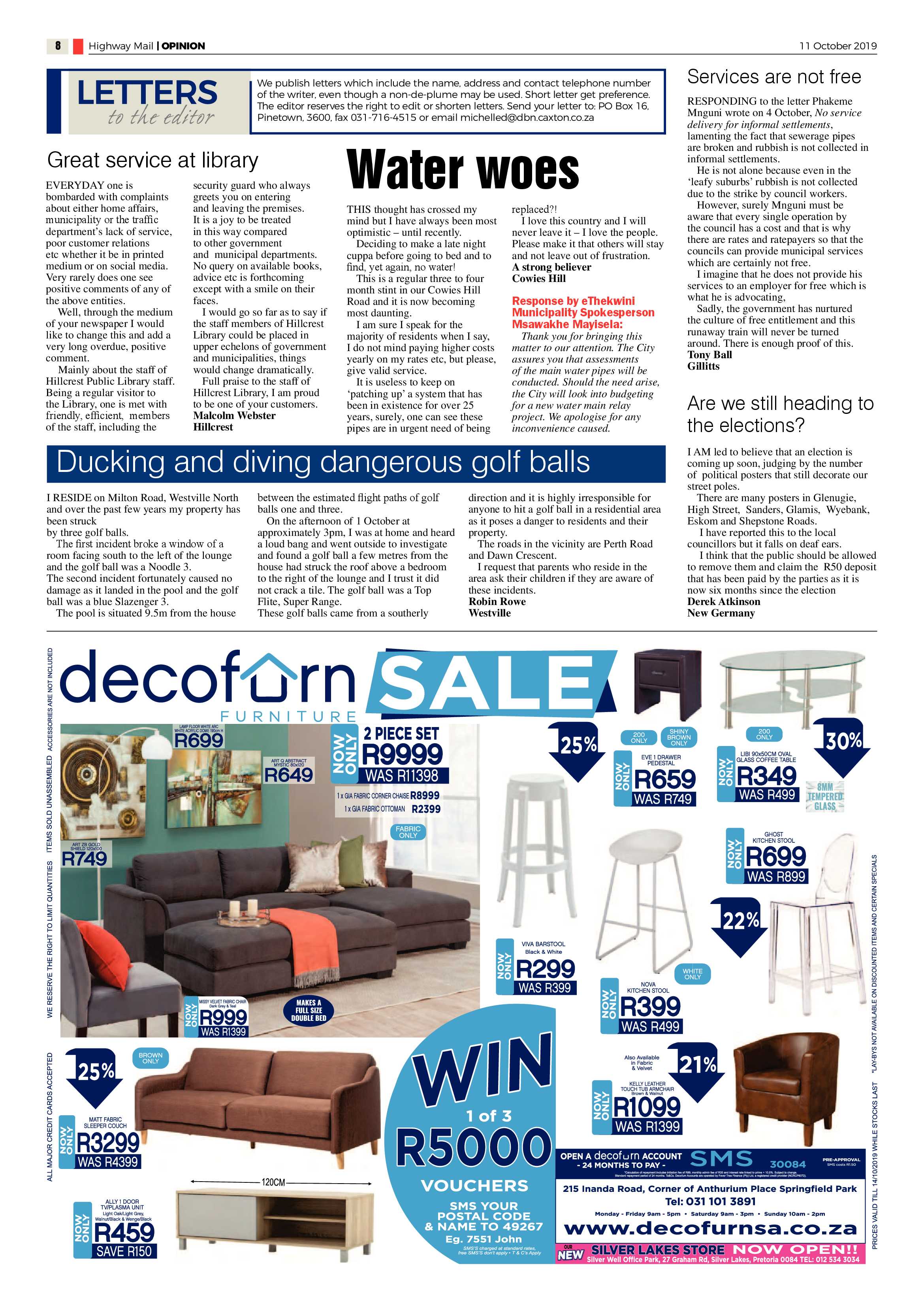 Highway Mail 11 October 2019 page 8