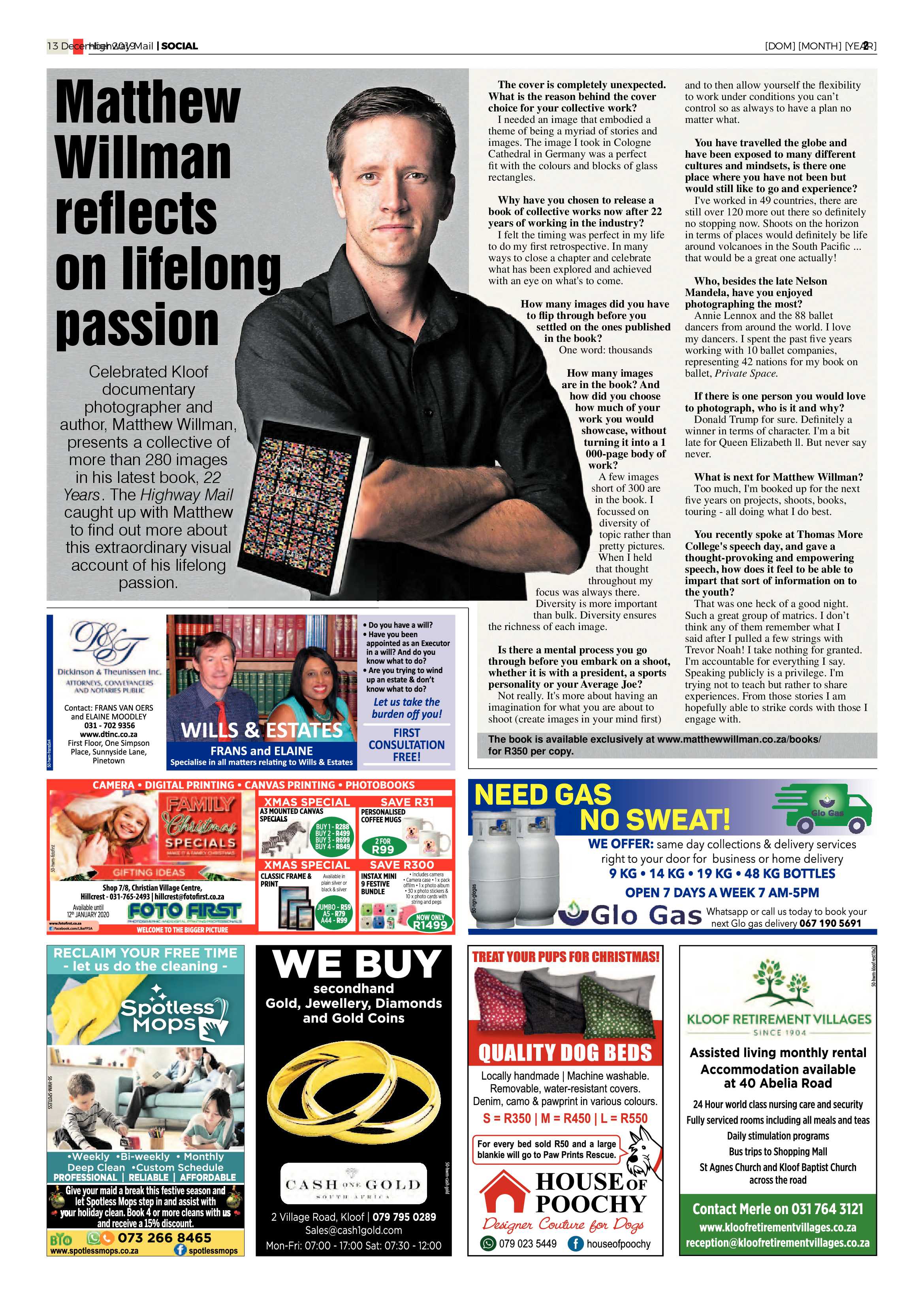 Highway Mail 13 December 2019 page 2