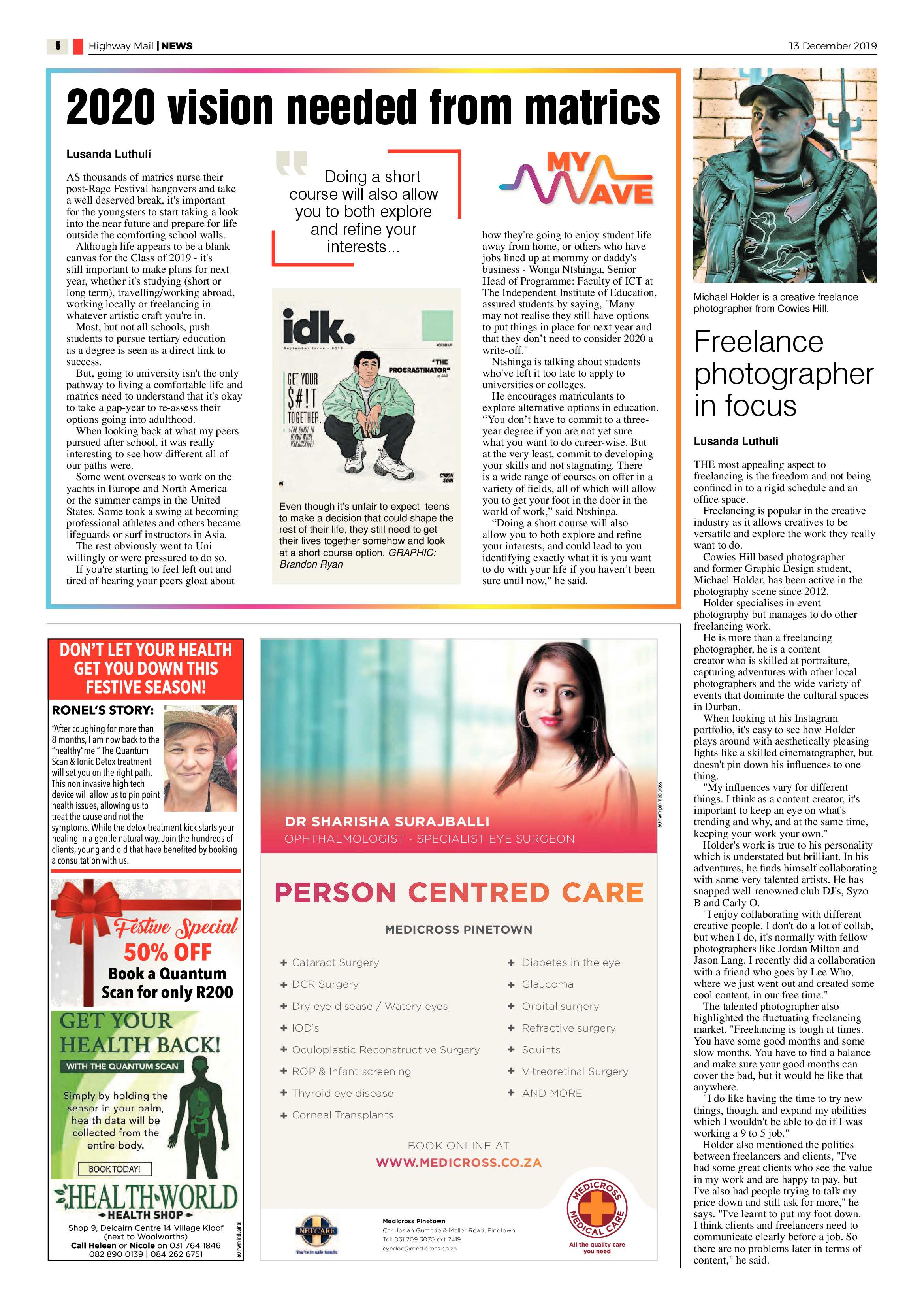 Highway Mail 13 December 2019 page 6
