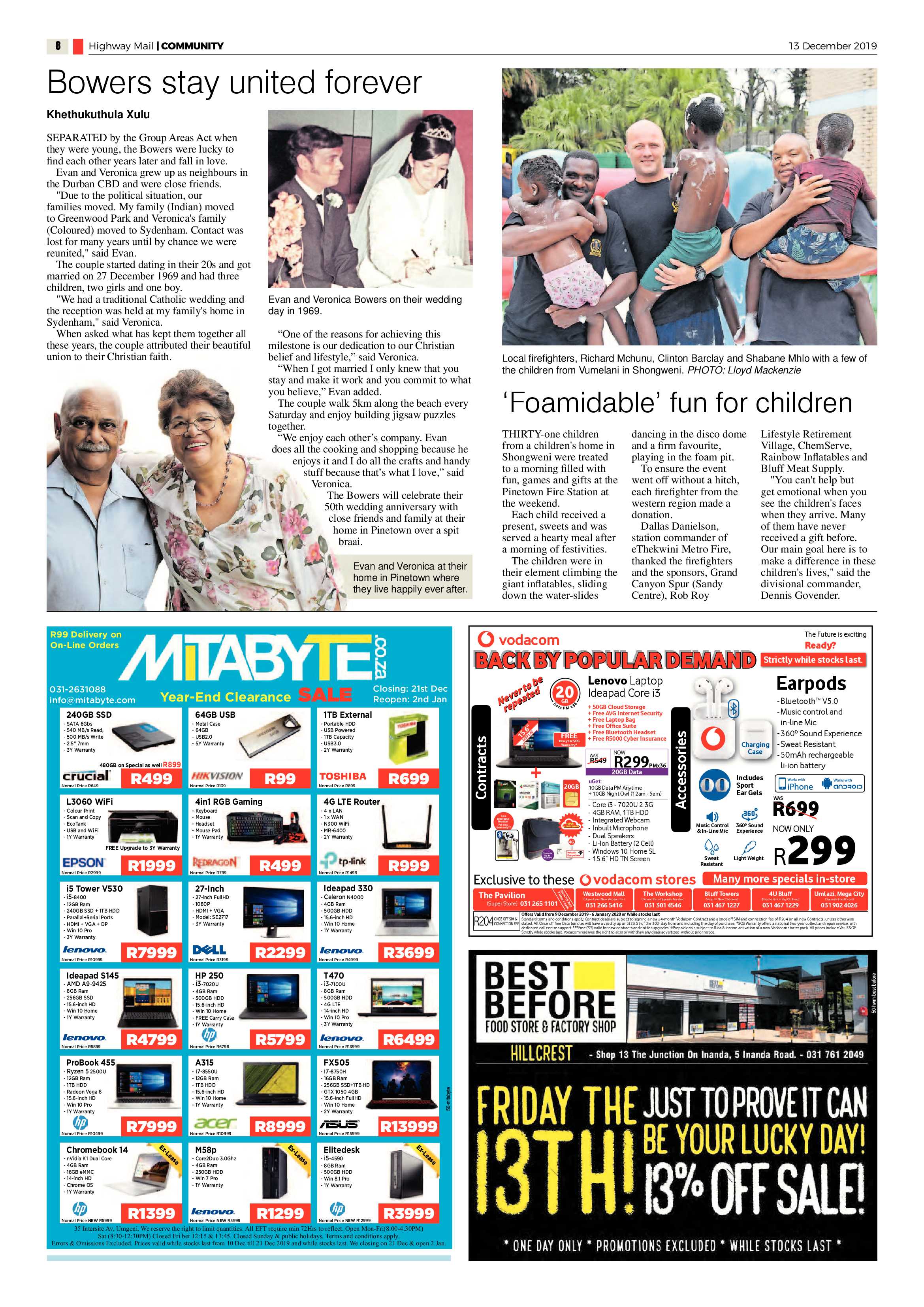 Highway Mail 13 December 2019 page 8