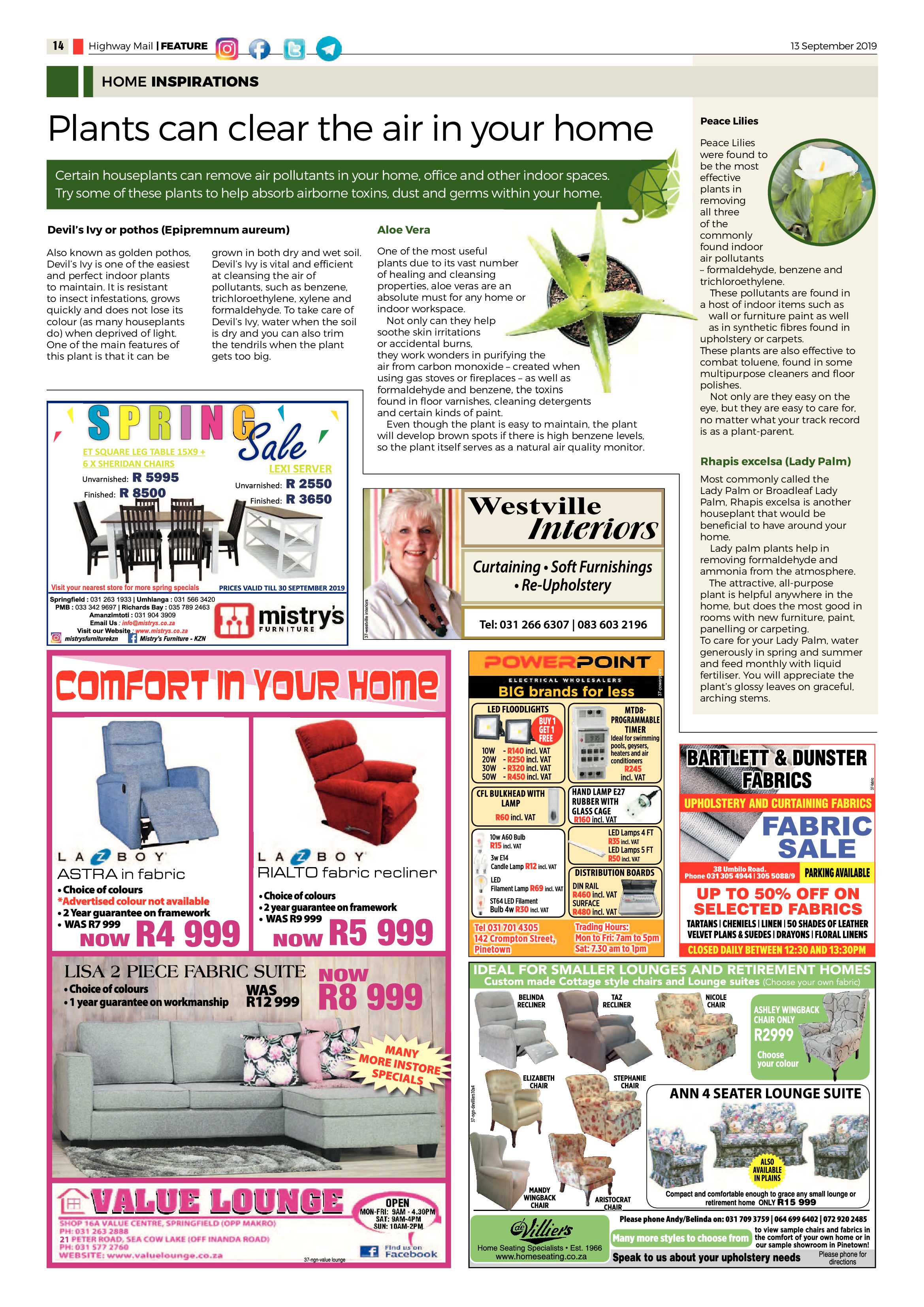 Highway Mail 13 September 2019 page 14