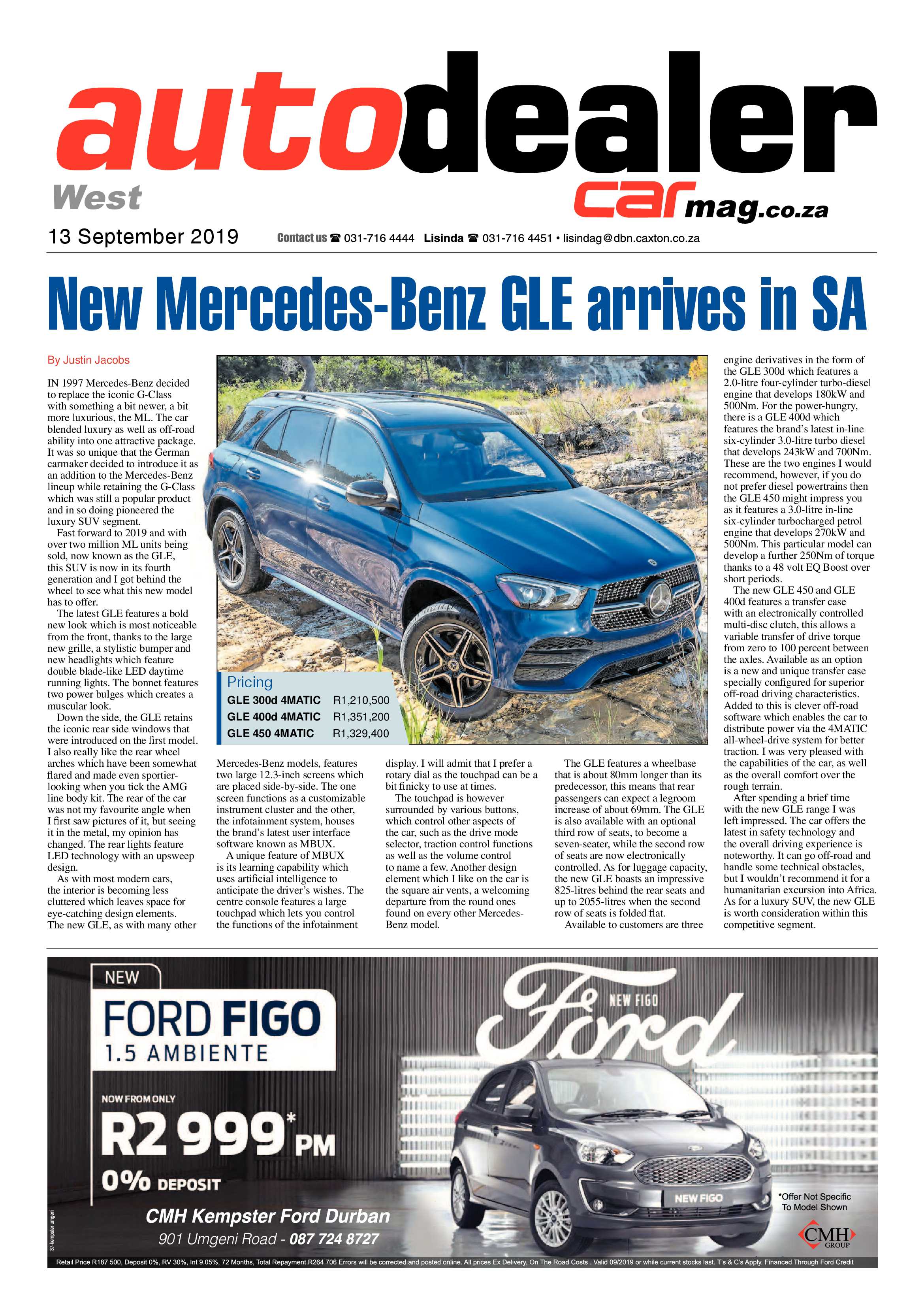 Highway Mail 13 September 2019 page 17