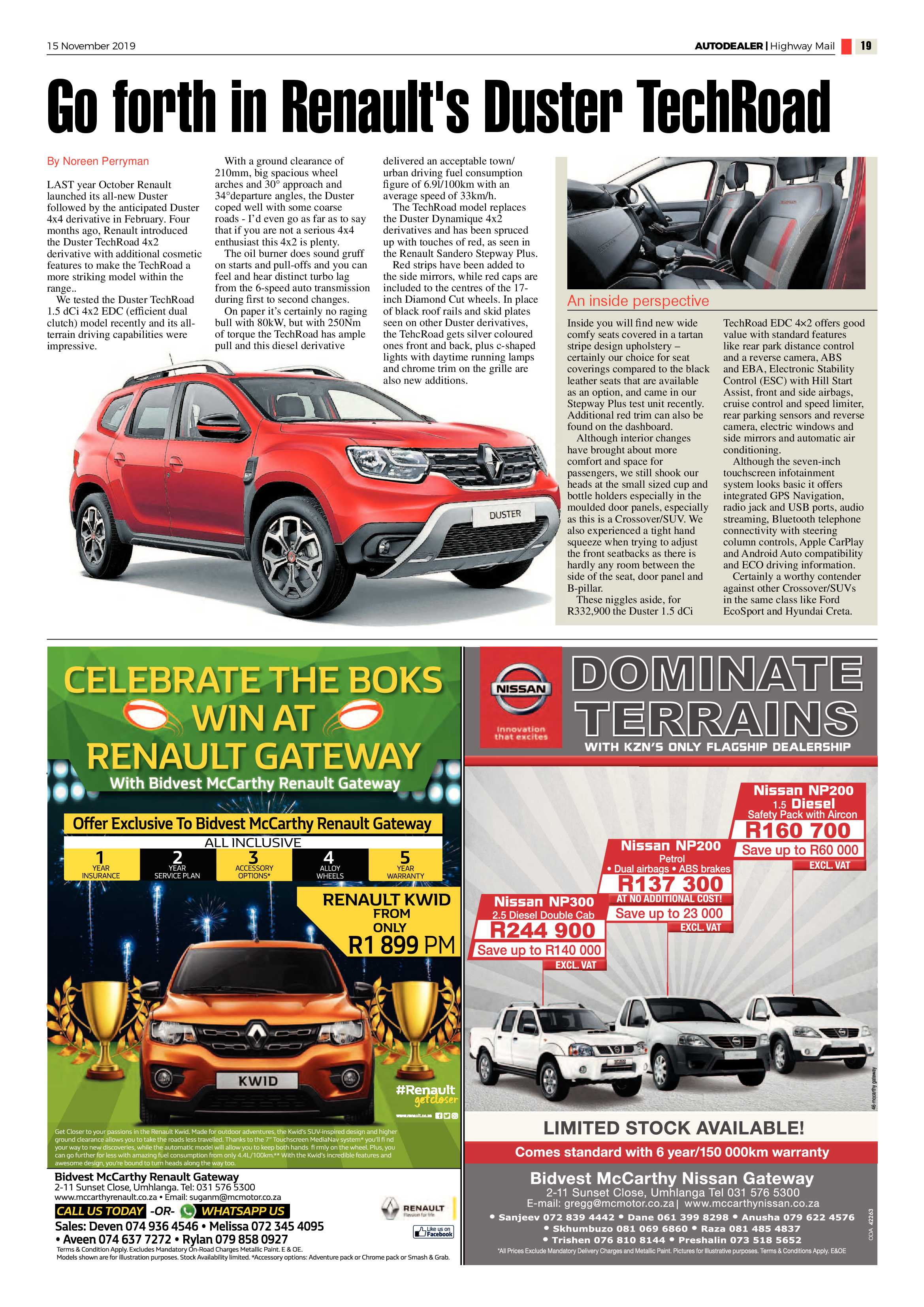 Highway Mail 15 November 2019 page 19