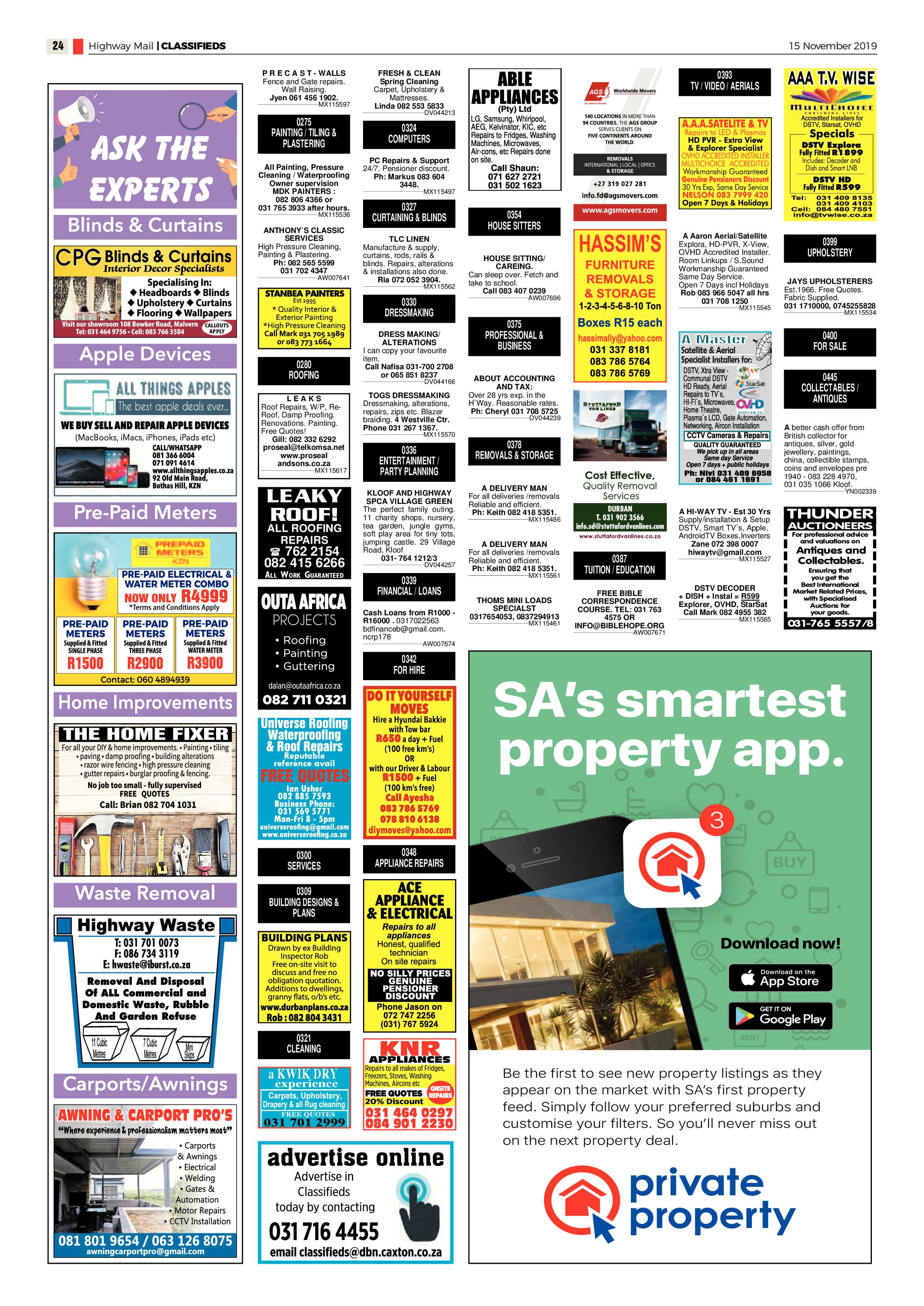 Highway Mail 15 November 2019 page 24