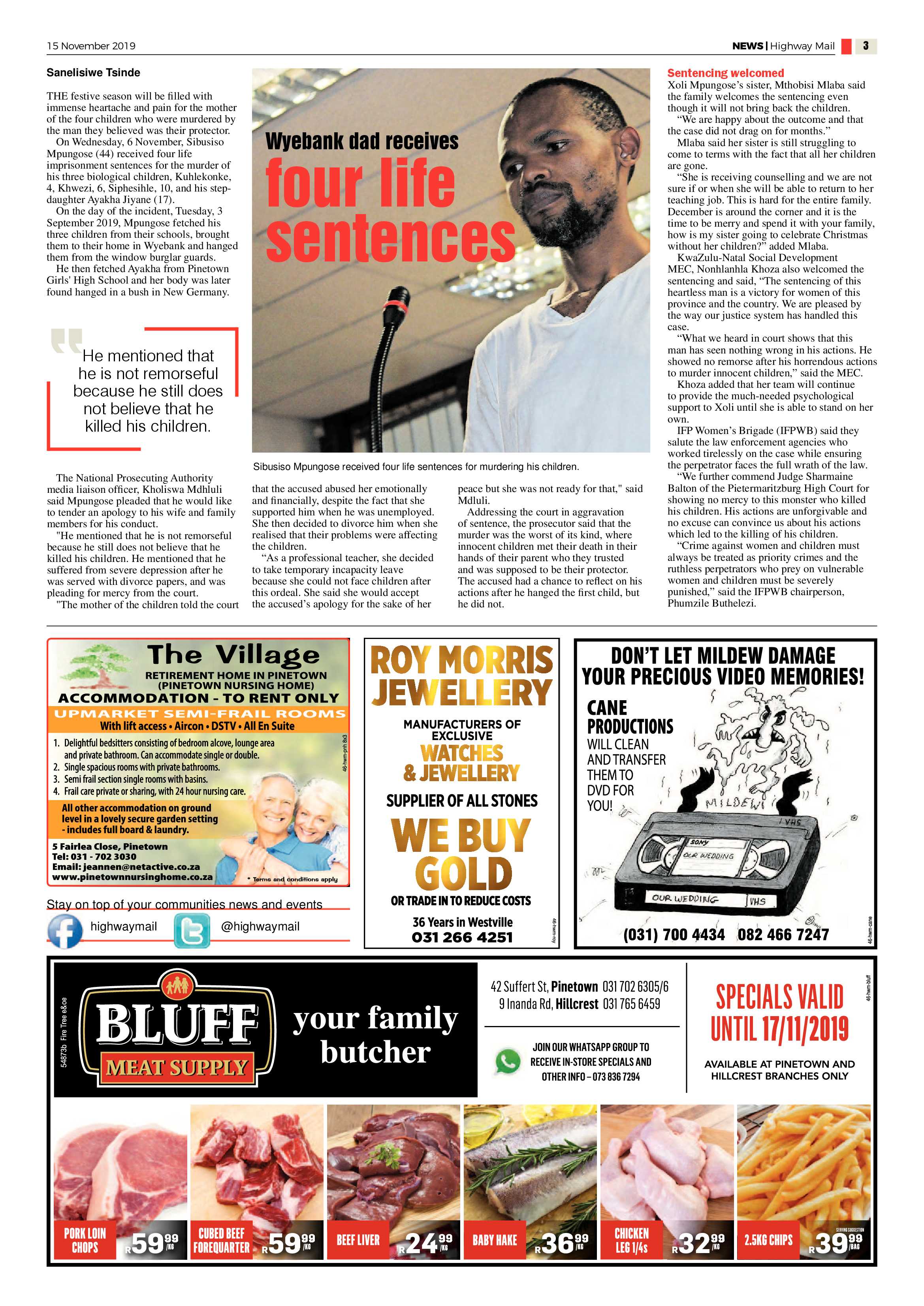 Highway Mail 15 November 2019 page 3