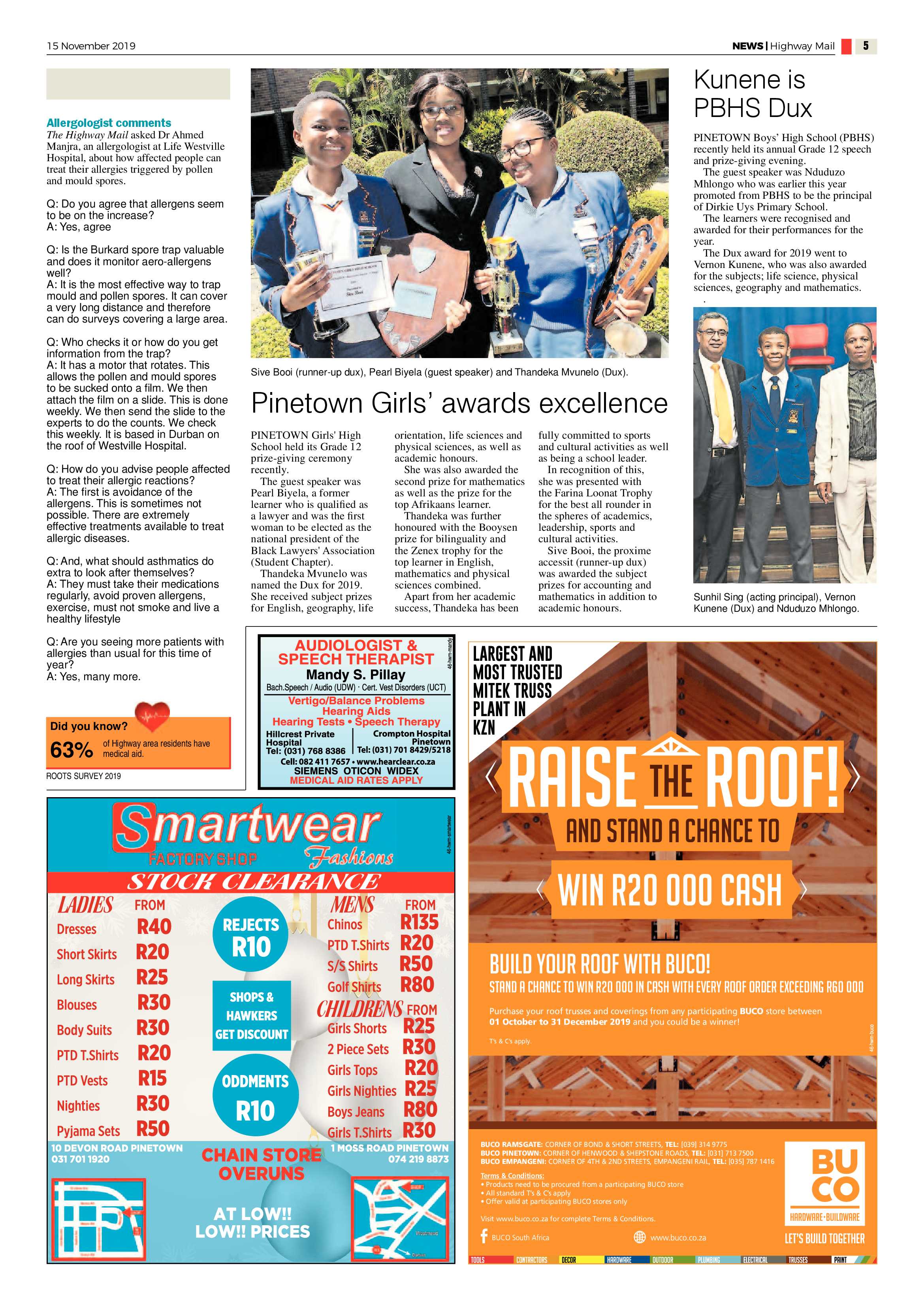 Highway Mail 15 November 2019 page 5