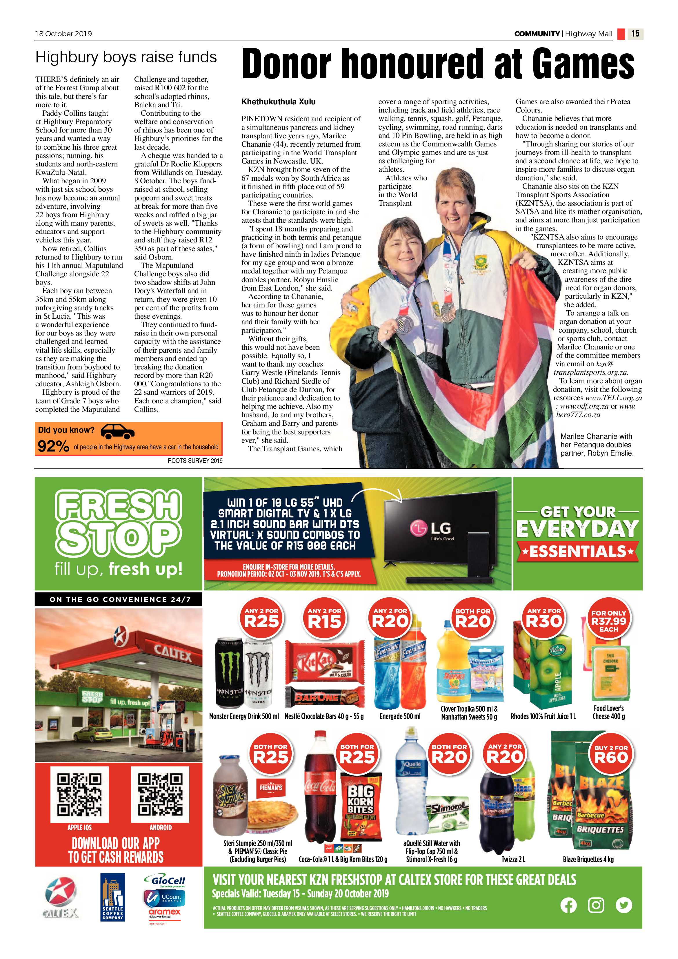 Highway Mail 18 October 2019 page 15