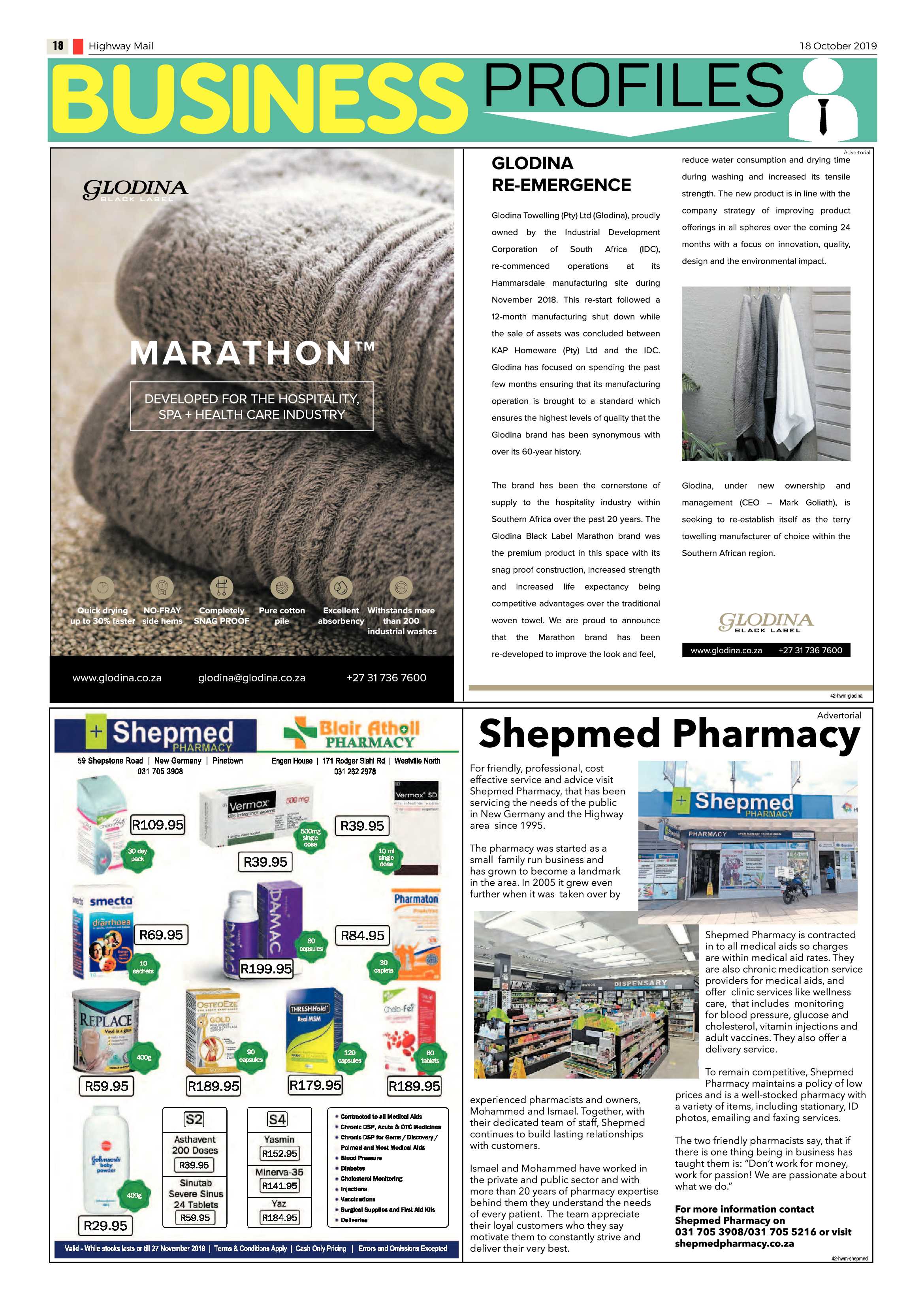 Highway Mail 18 October 2019 page 18