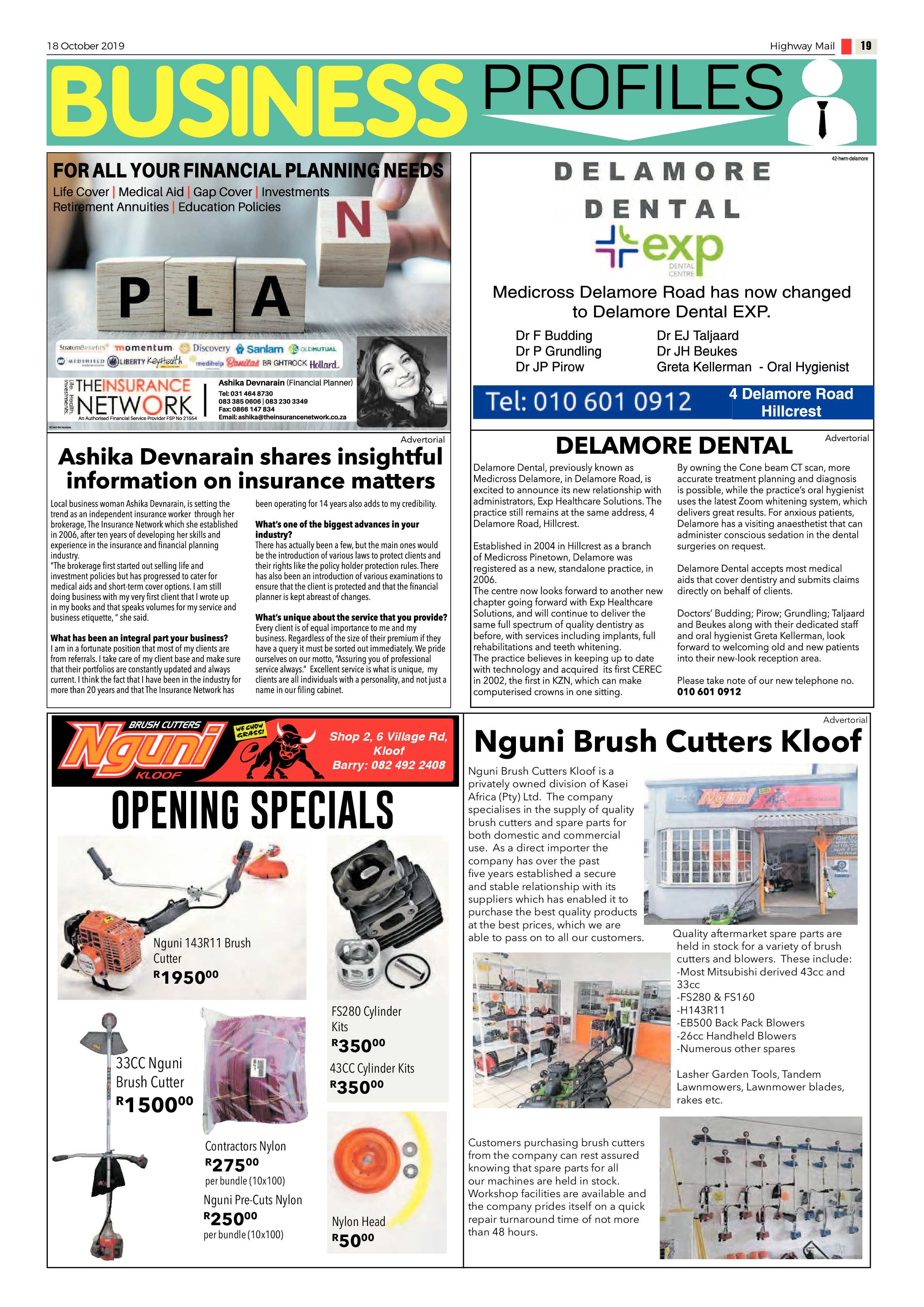 Highway Mail 18 October 2019 page 19