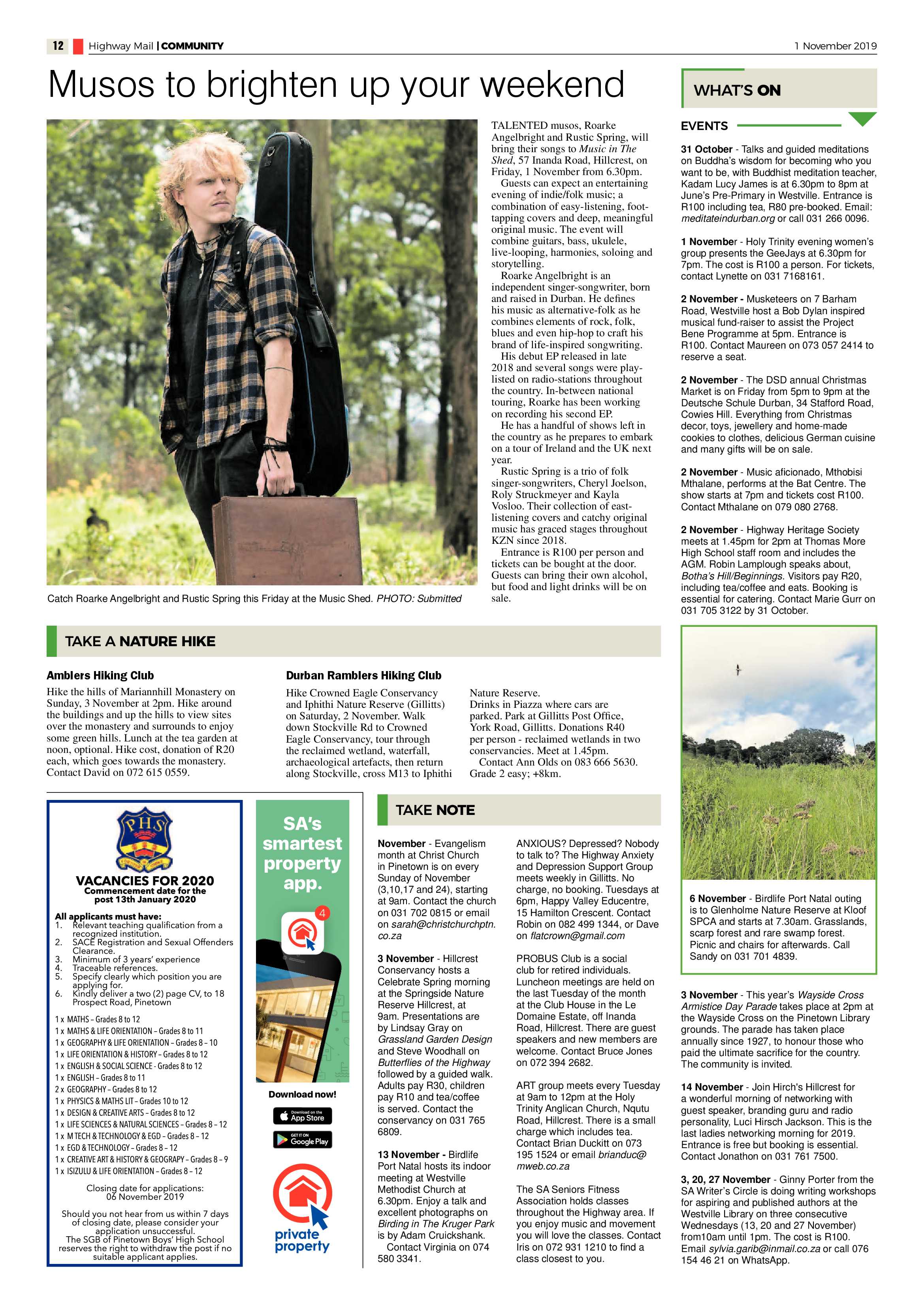 Highway Mail 1 November 2019 page 12