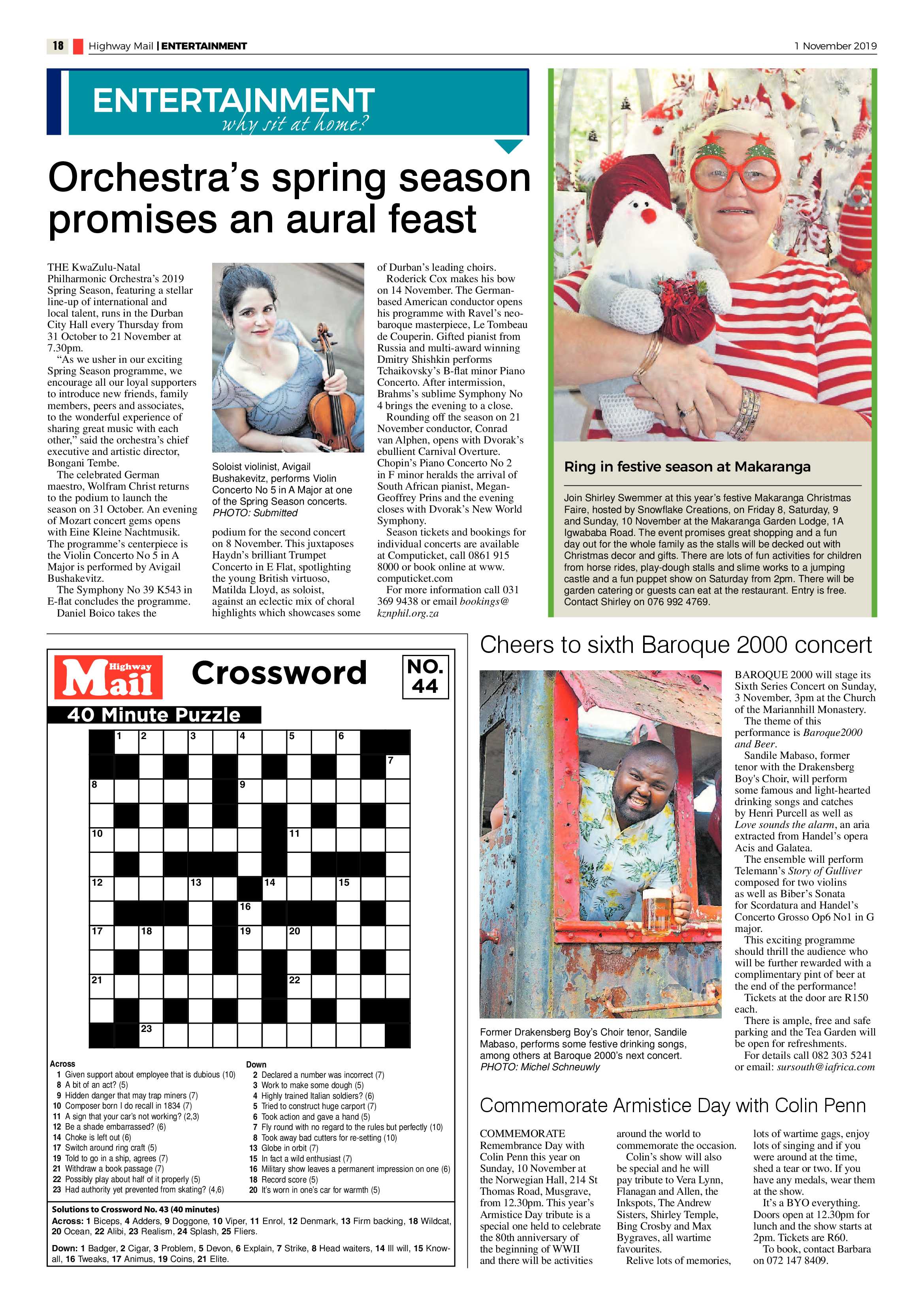 Highway Mail 1 November 2019 page 18