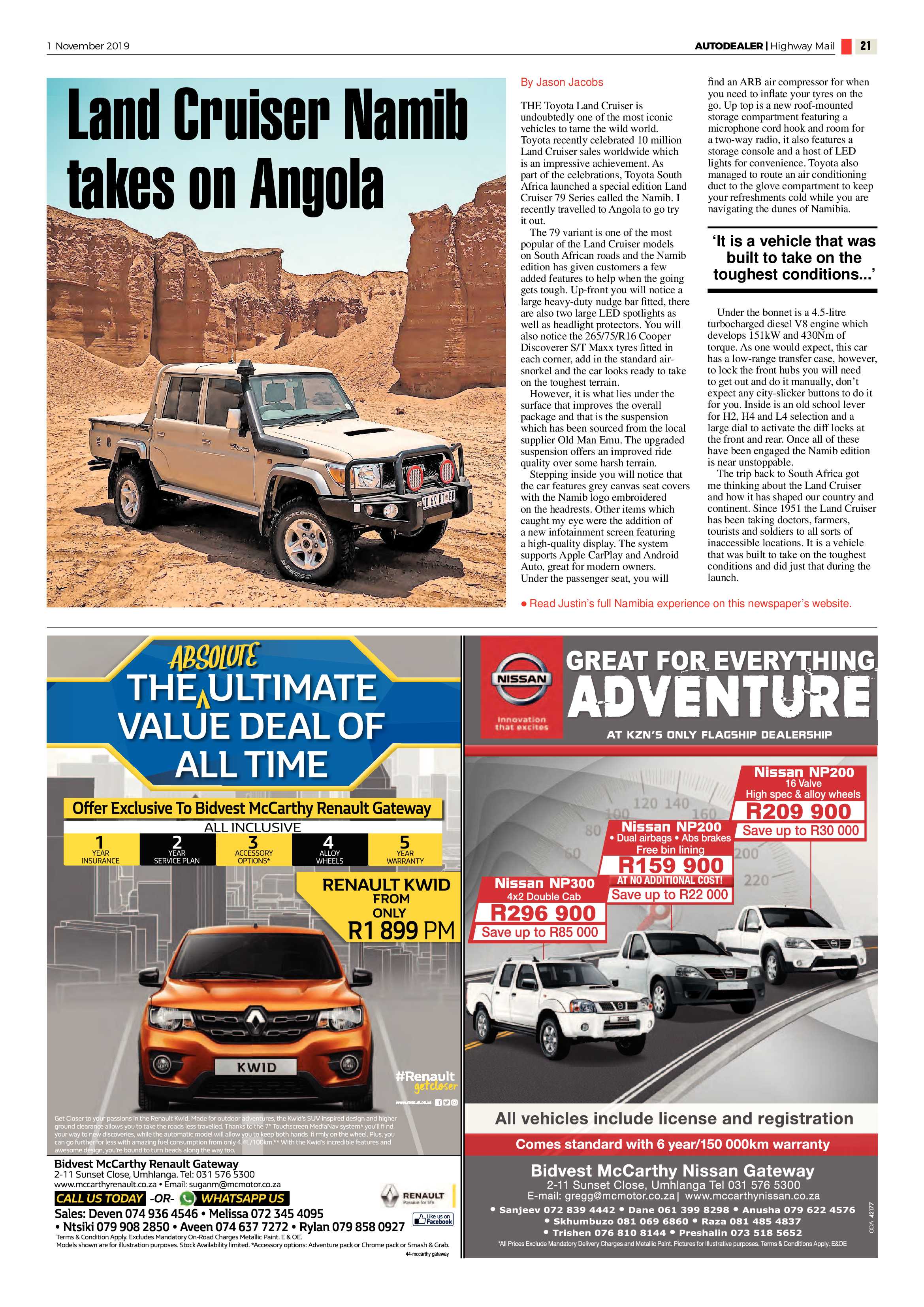 Highway Mail 1 November 2019 page 21