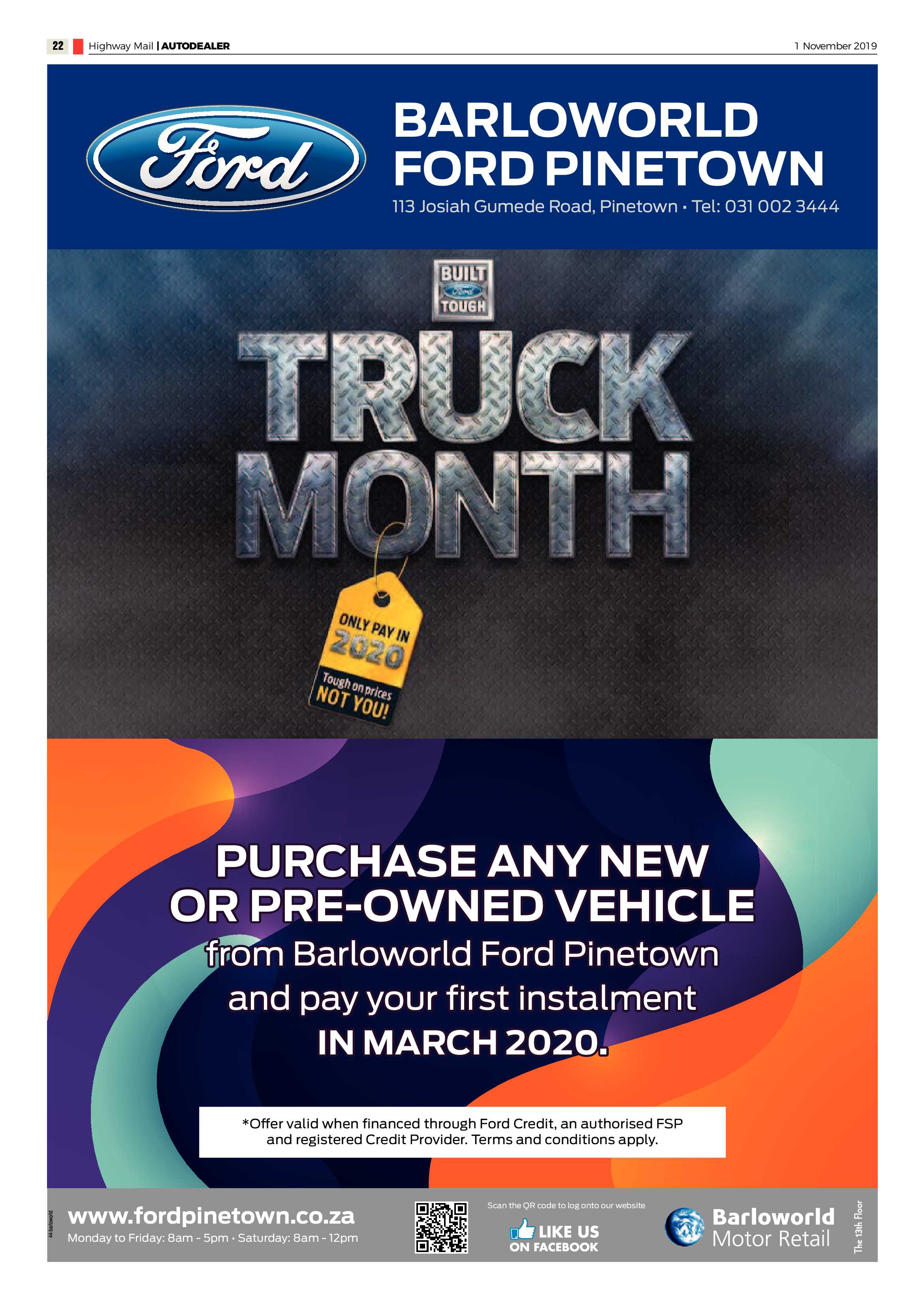 Highway Mail 1 November 2019 page 22
