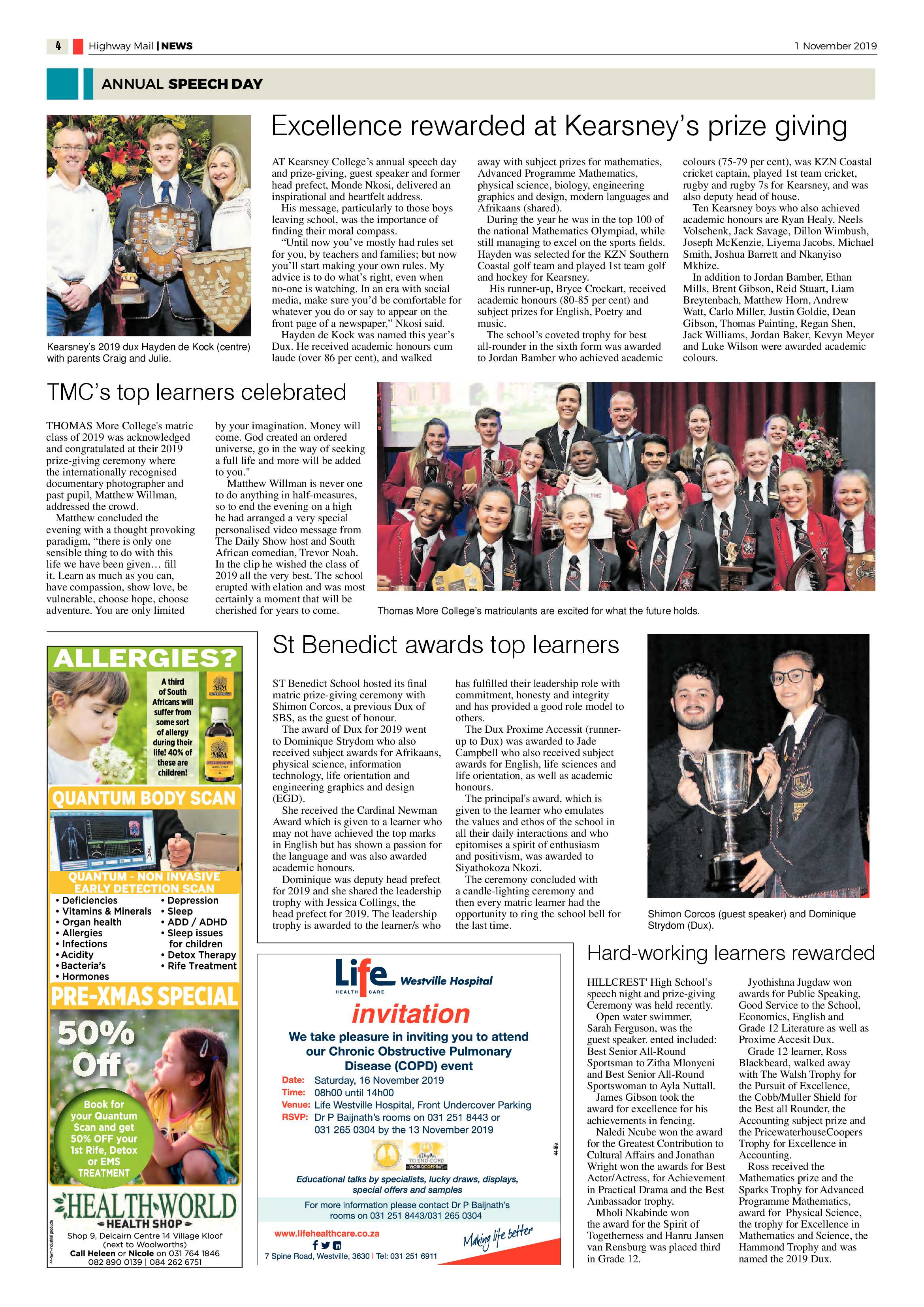 Highway Mail 1 November 2019 page 4