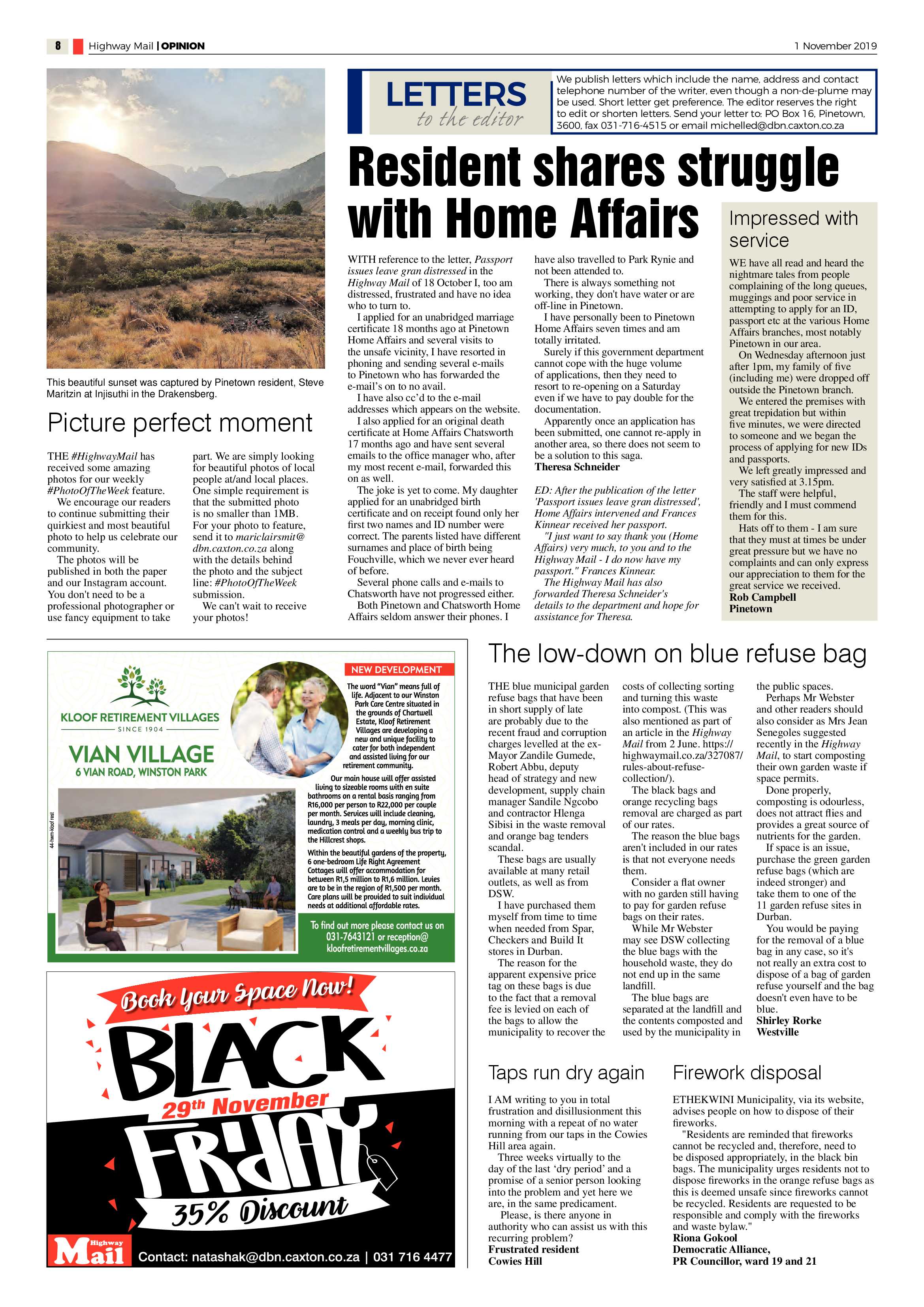 Highway Mail 1 November 2019 page 8