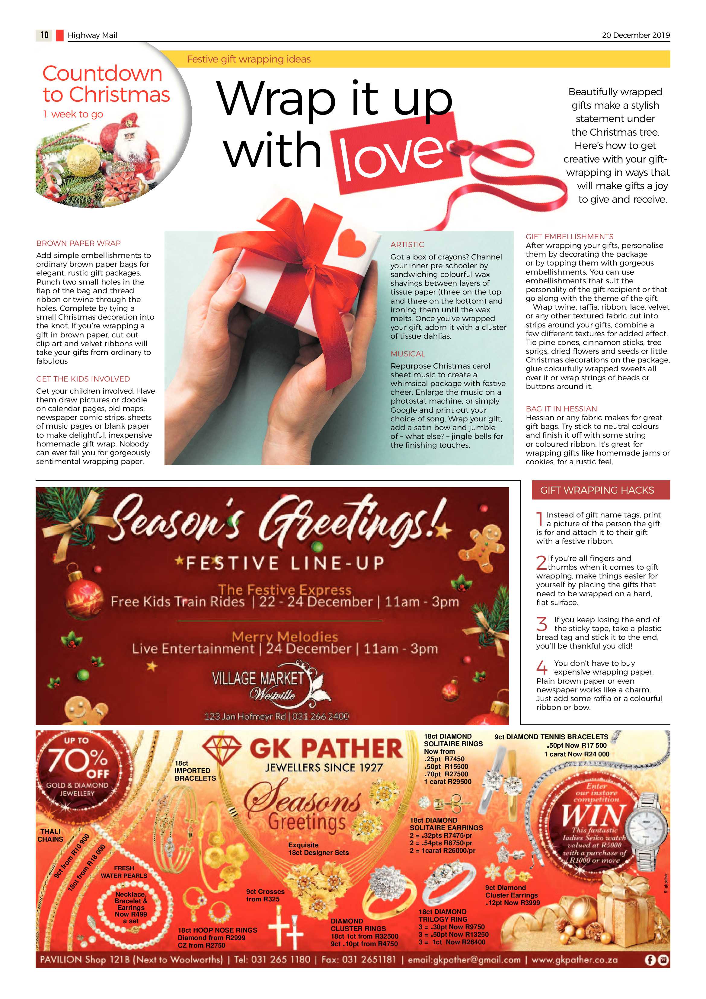 Highway Mail 20 December 2019 page 10