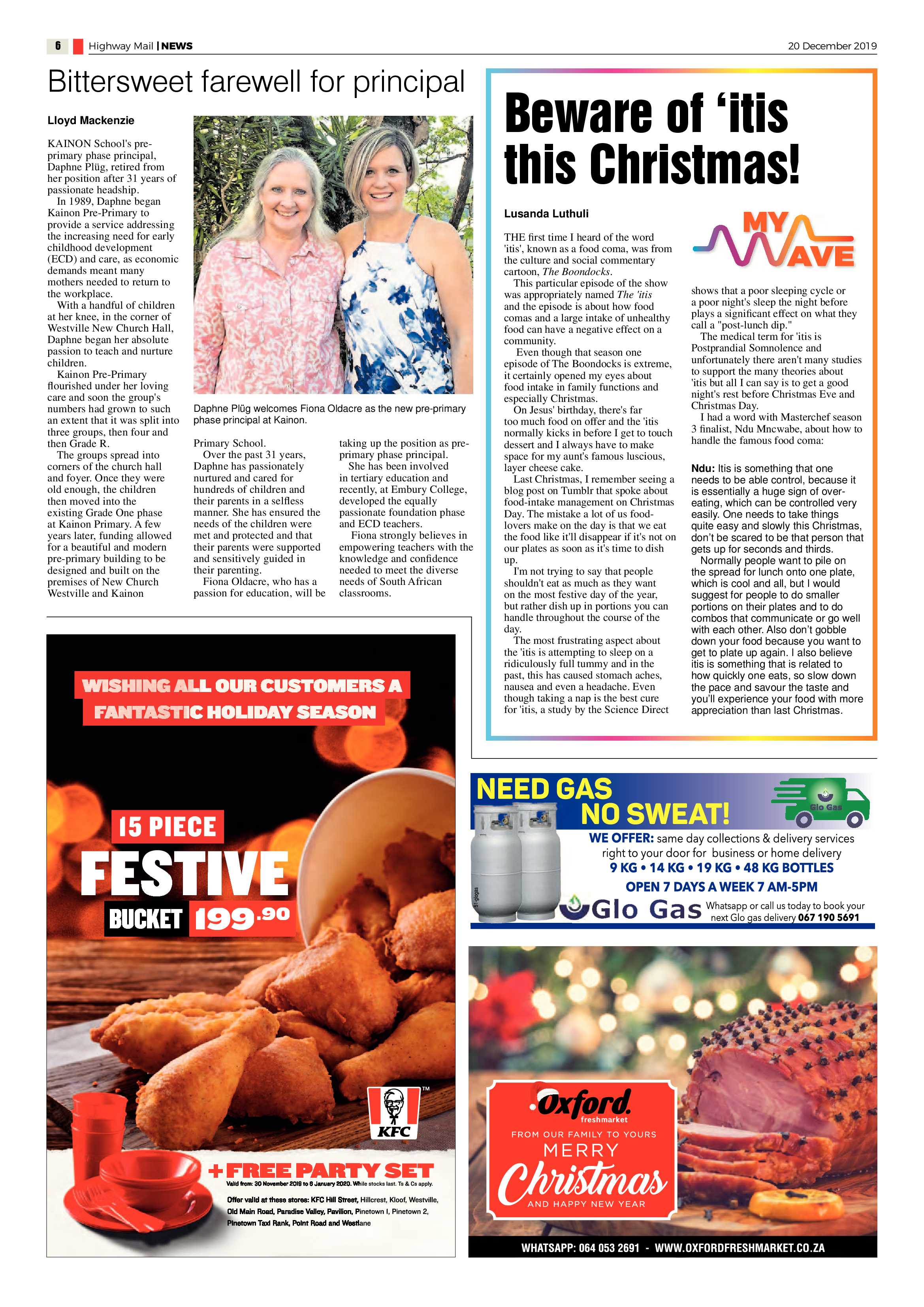 Highway Mail 20 December 2019 page 6