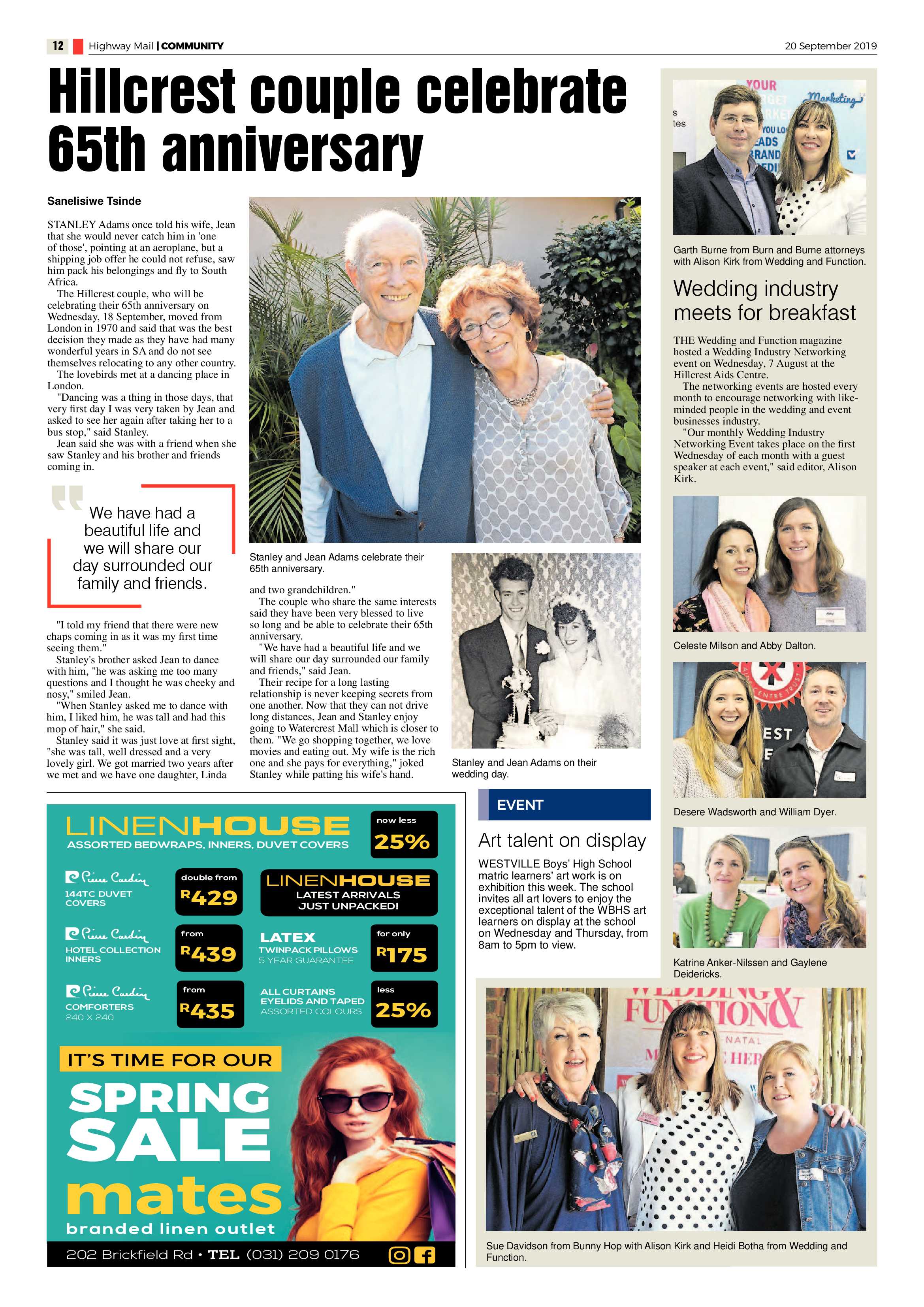 Highway Mail 20 September 2019 page 12