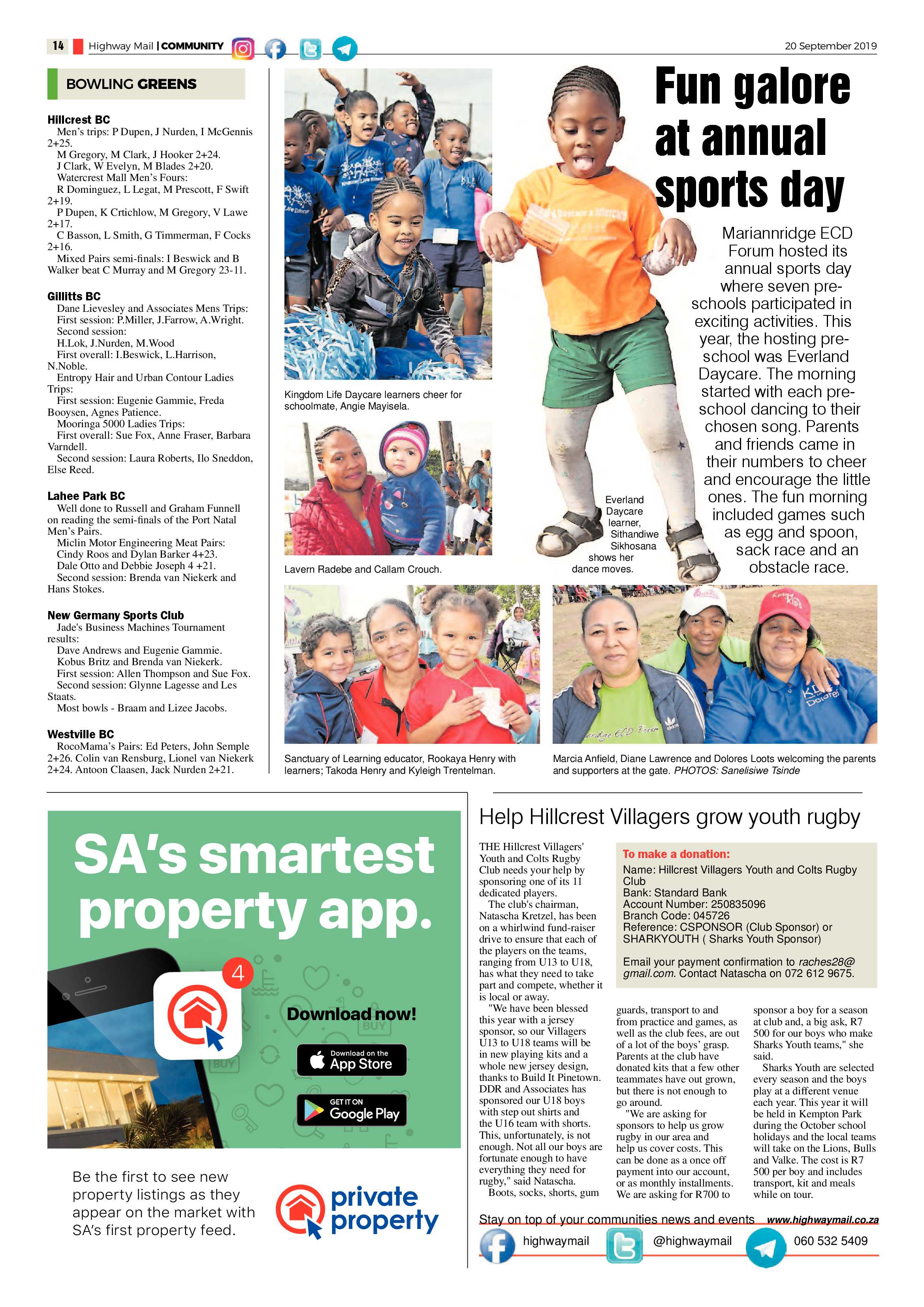 Highway Mail 20 September 2019 page 14