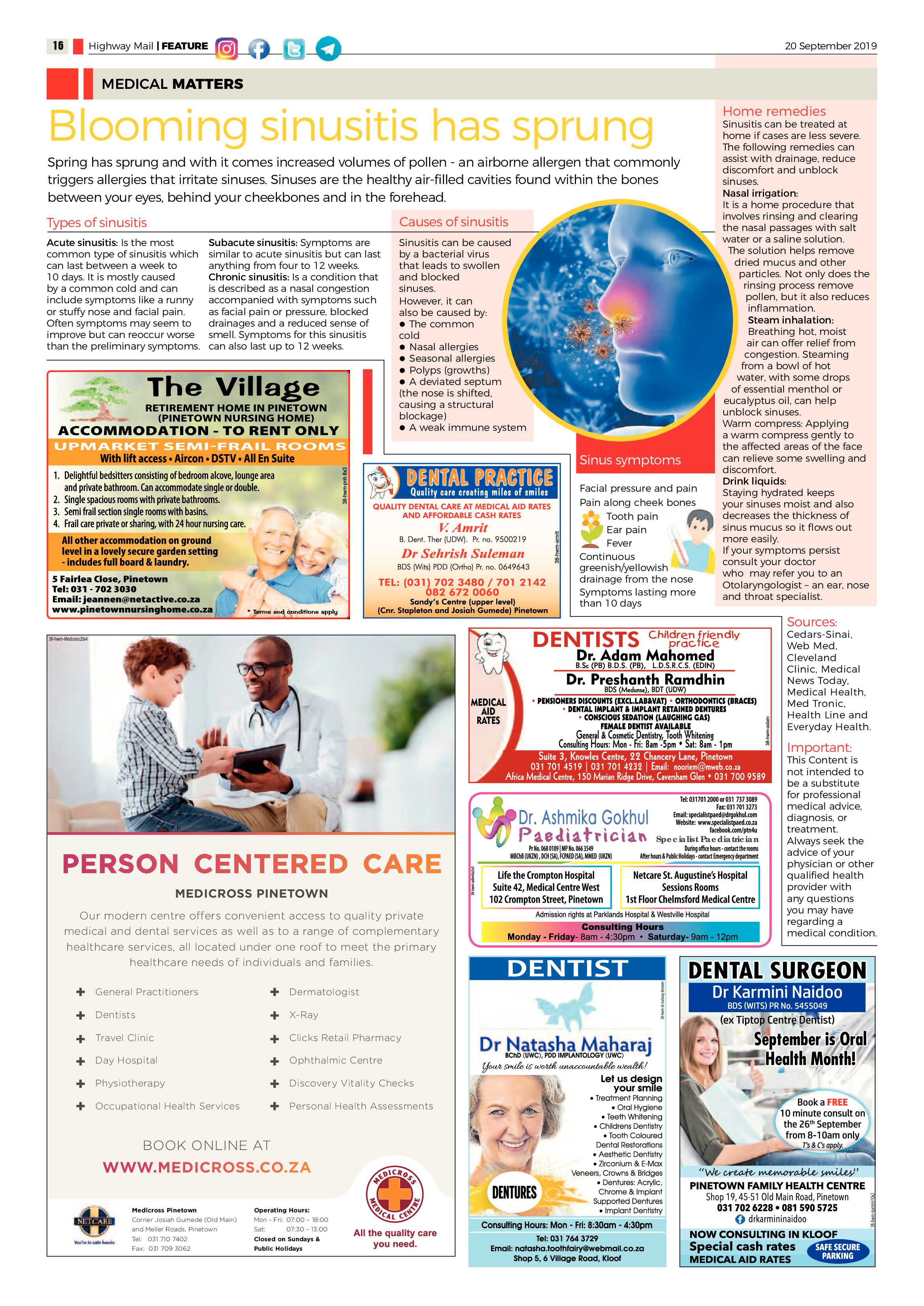 Highway Mail 20 September 2019 page 16