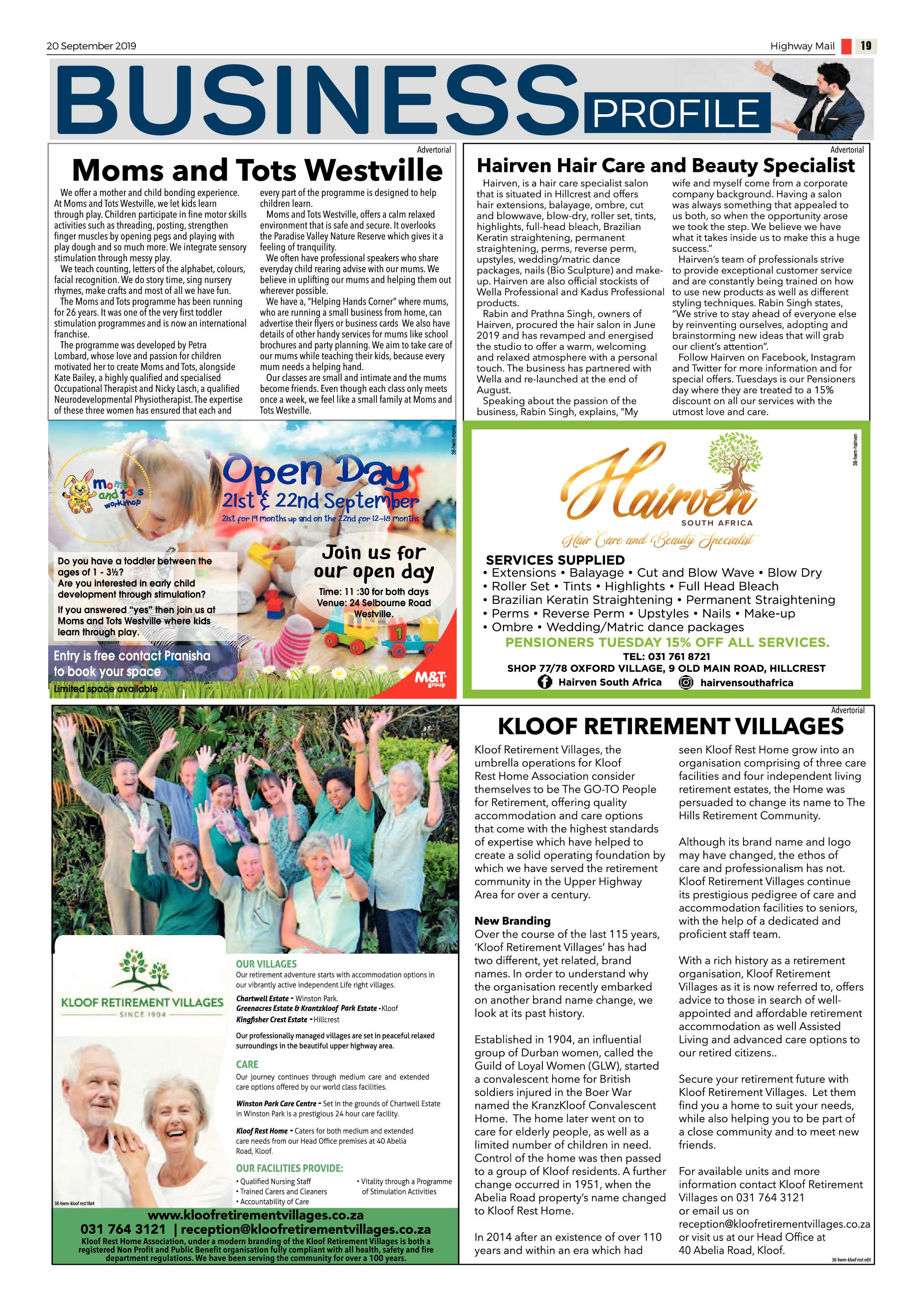 Highway Mail 20 September 2019 page 19
