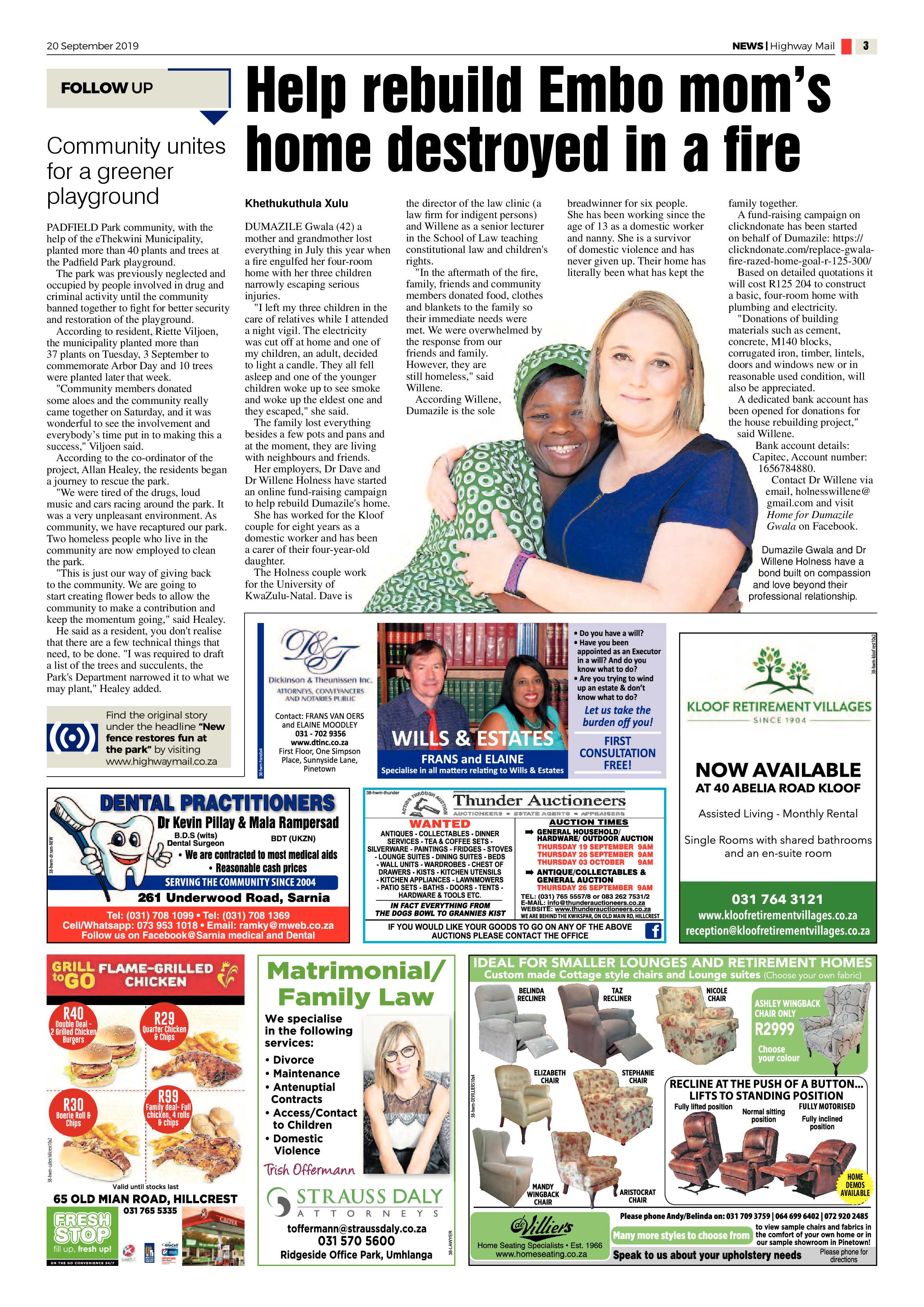 Highway Mail 20 September 2019 page 3