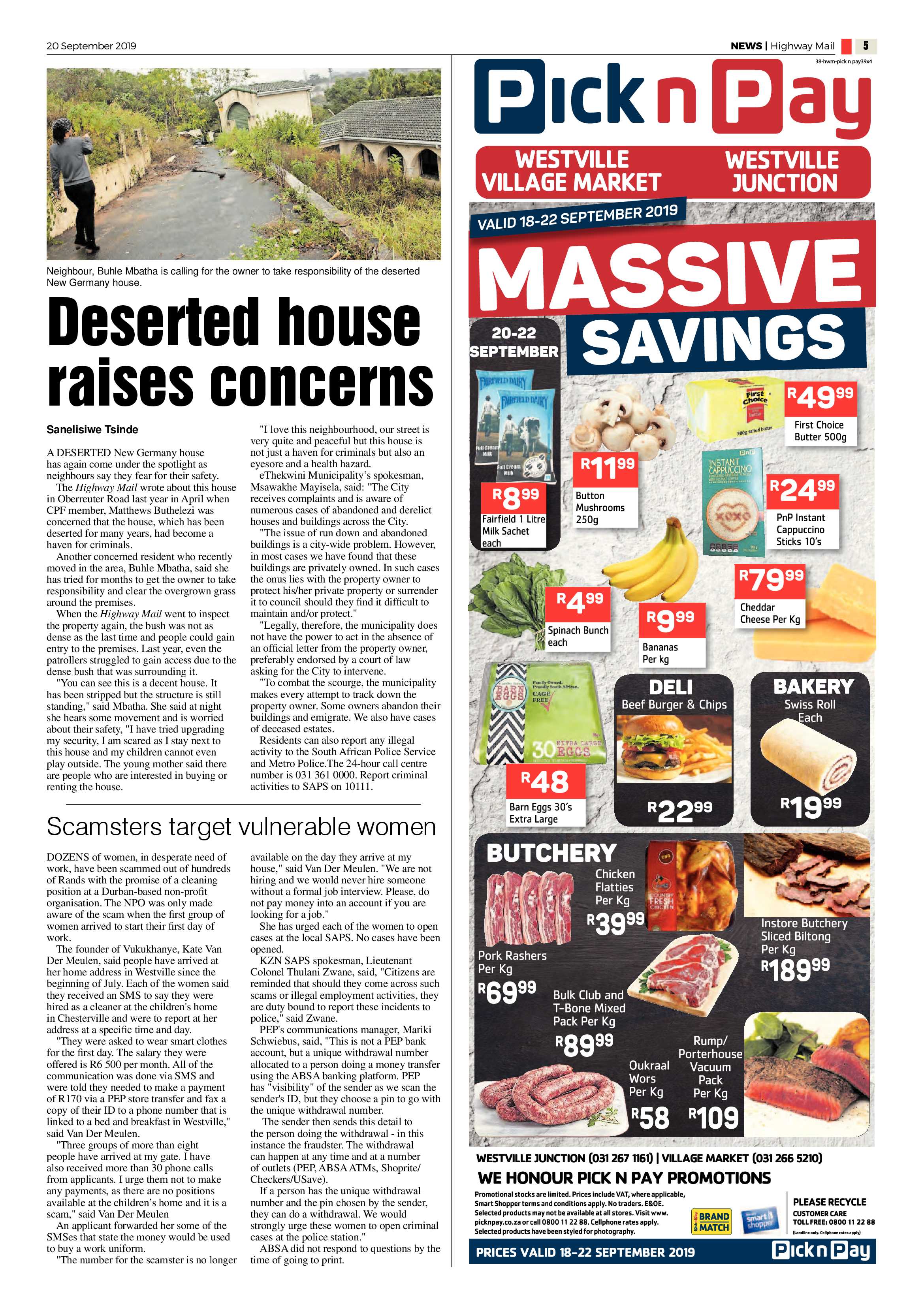 Highway Mail 20 September 2019 page 5