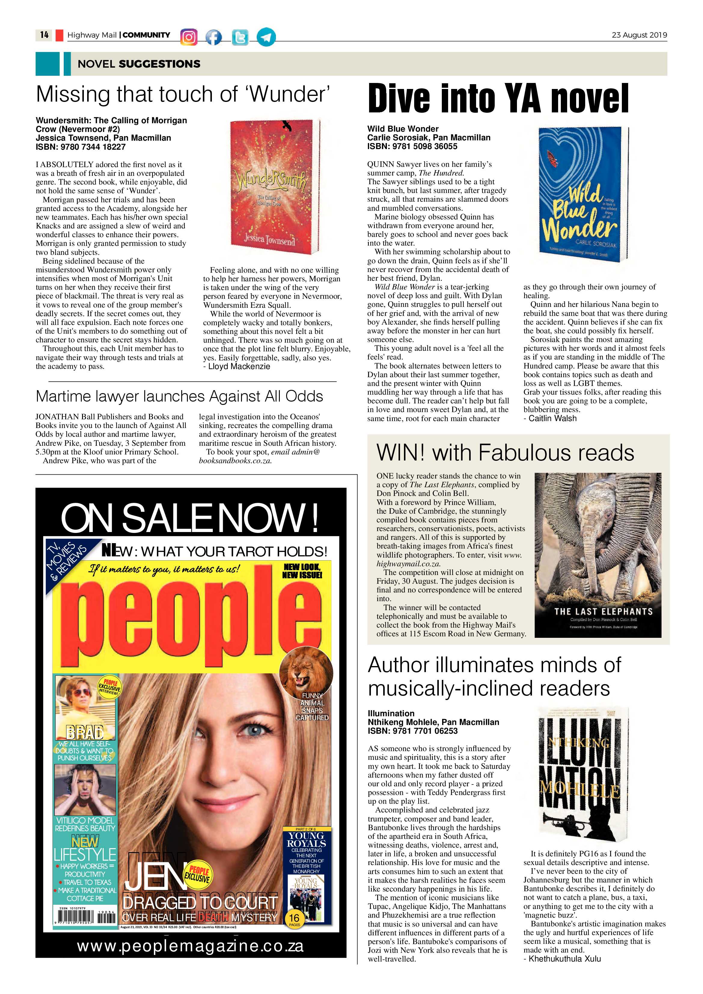 Highway Mail 23 August 2019 page 14