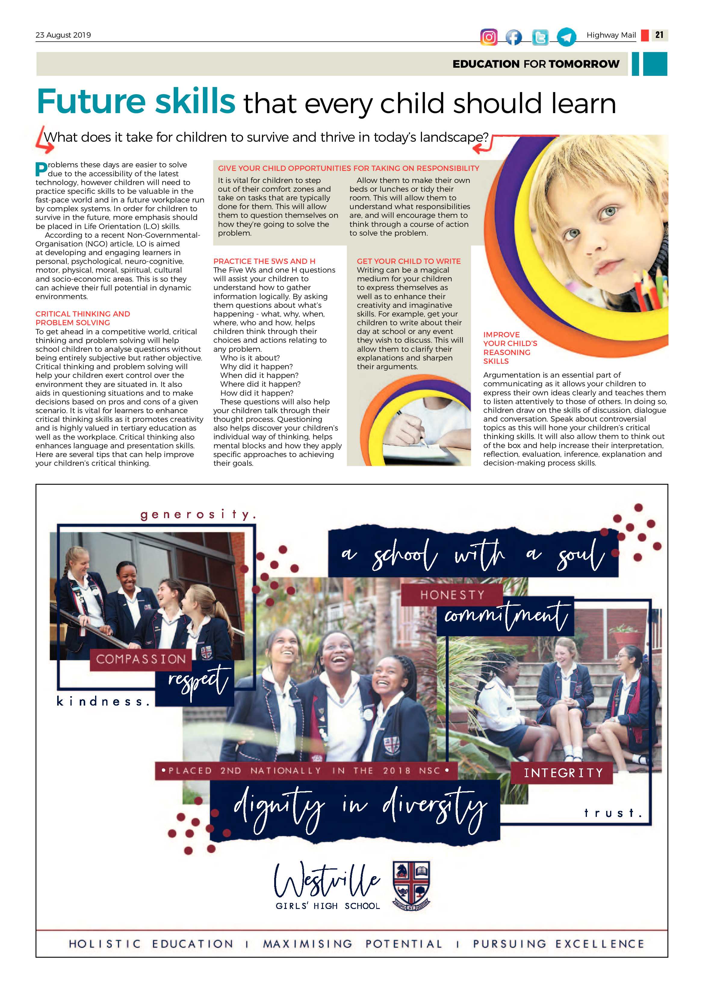 Highway Mail 23 August 2019 page 21
