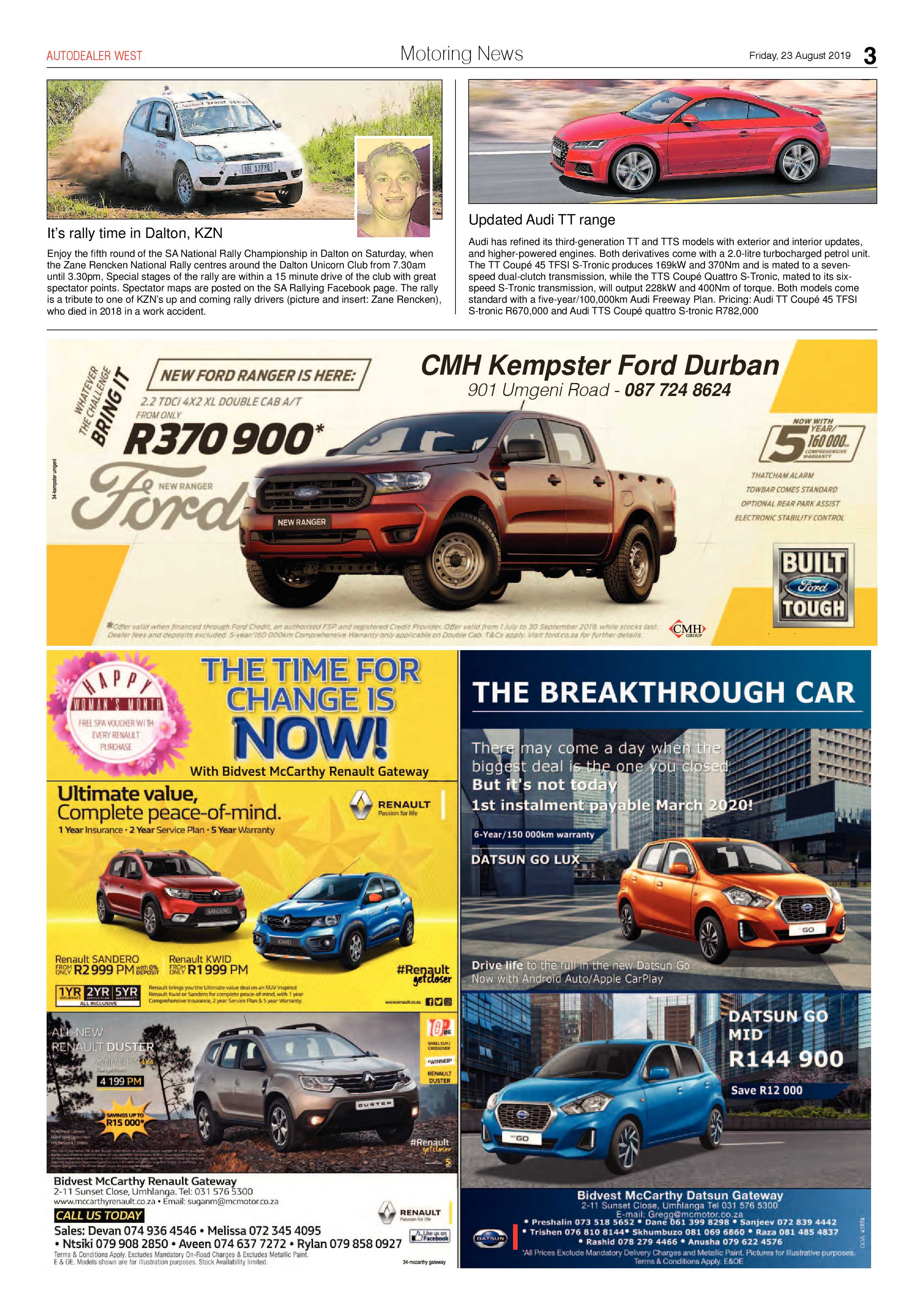 Highway Mail 23 August 2019 page 27