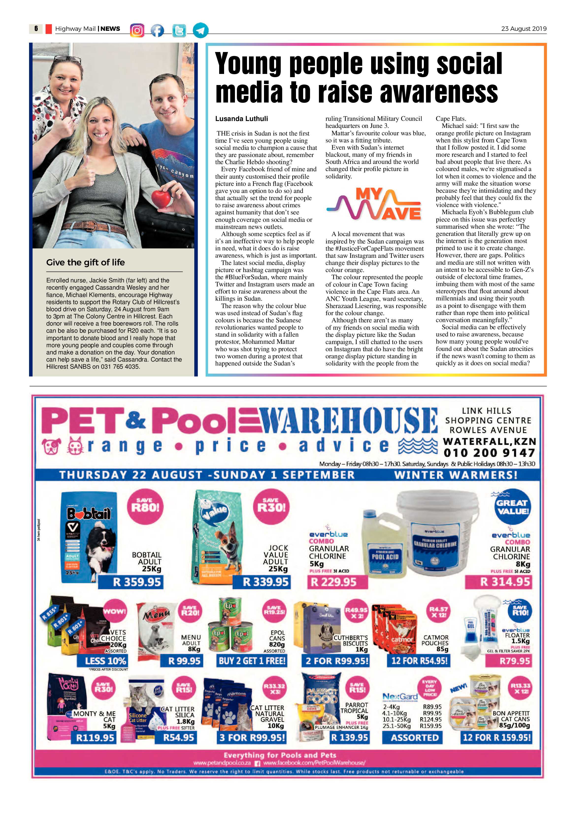 Highway Mail 23 August 2019 page 6