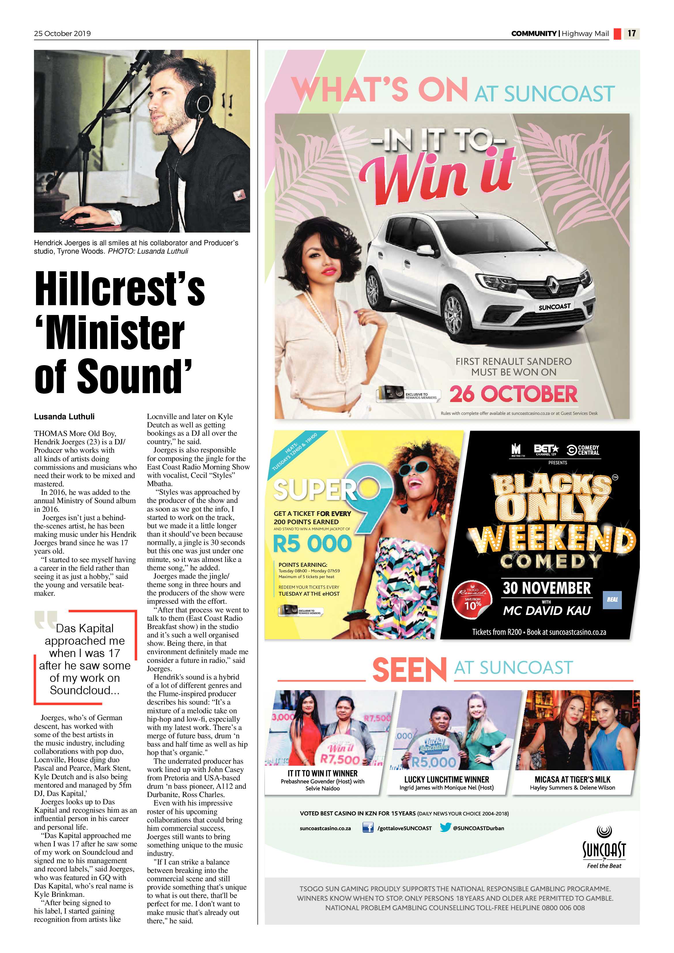 Highway Mail 25 October 2019 page 17