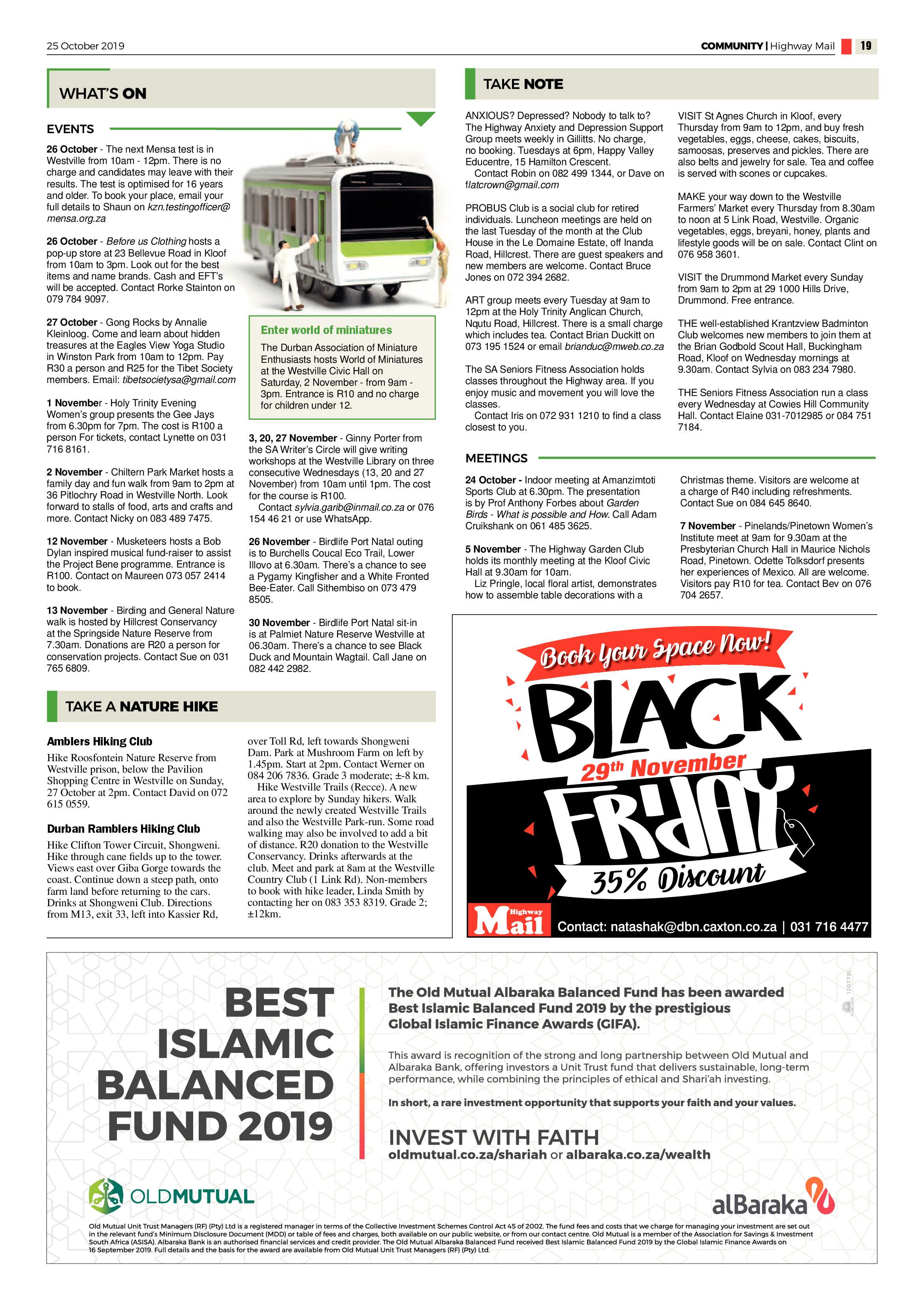 Highway Mail 25 October 2019 page 19